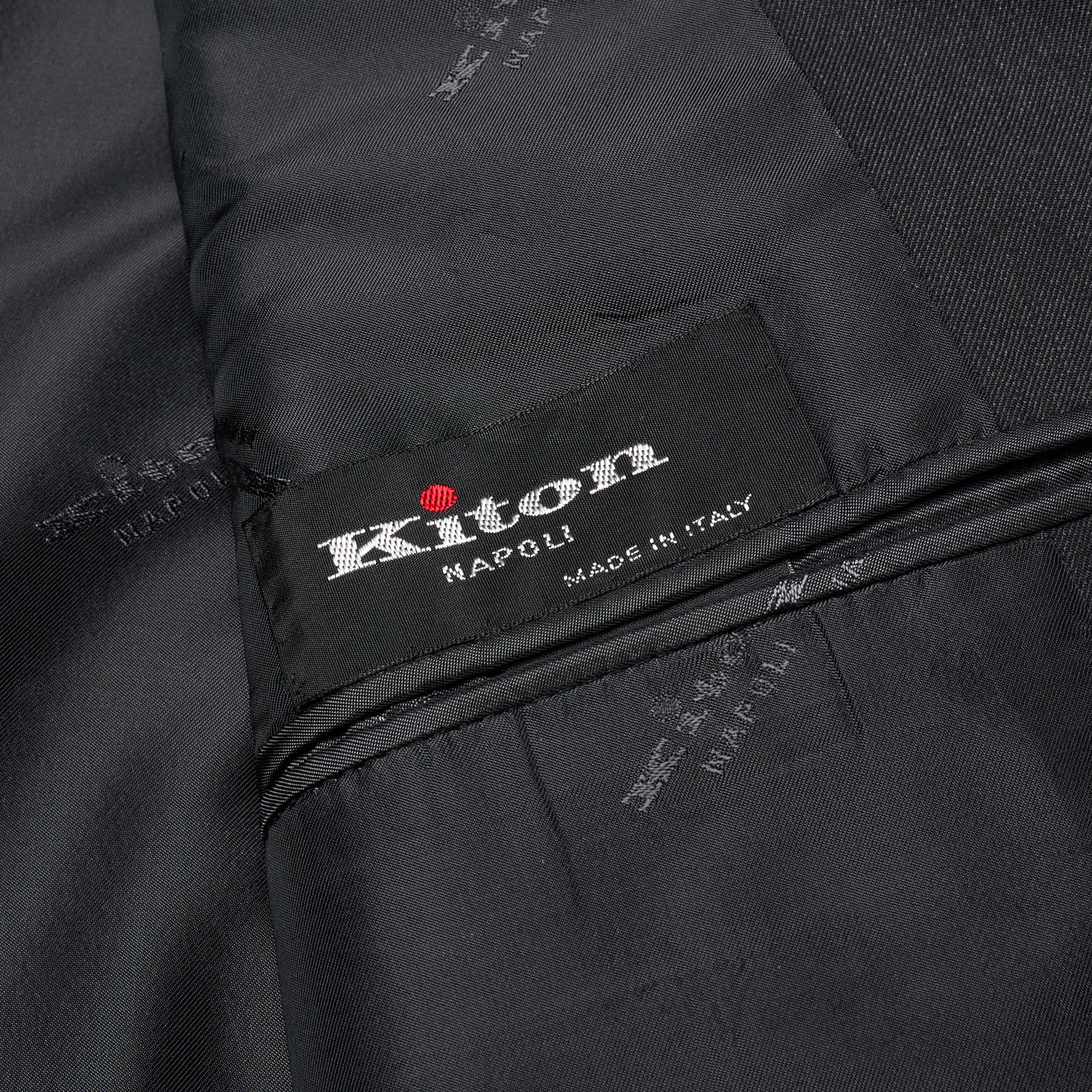 KITON Blanc Blu Handmade Gray Wool Super 180's 14 Micron Suit EU 58 NEW US 48