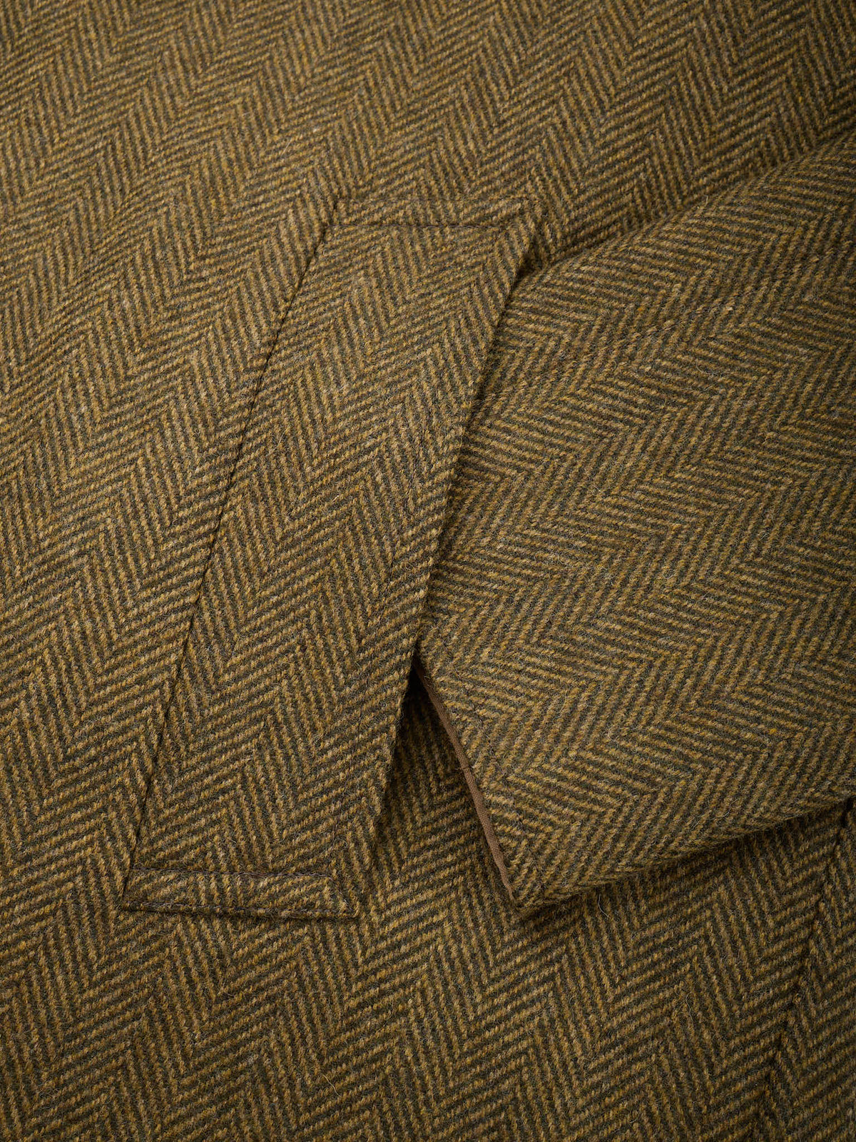 KITON KIRED Herringbone Donegal Wool-Rain Proof Double Face Balmacaan Coat
