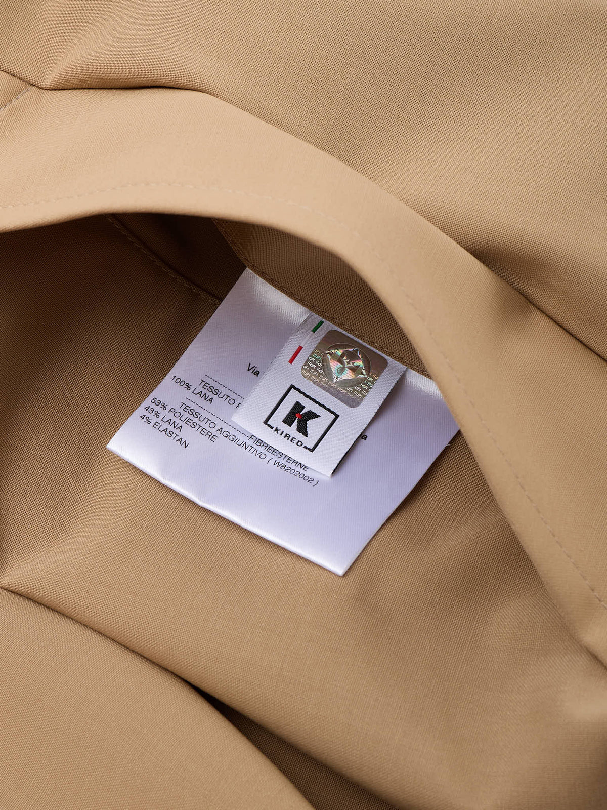 KITON KIRED Herringbone Donegal Wool-Rain Proof Double Face Balmacaan Coat