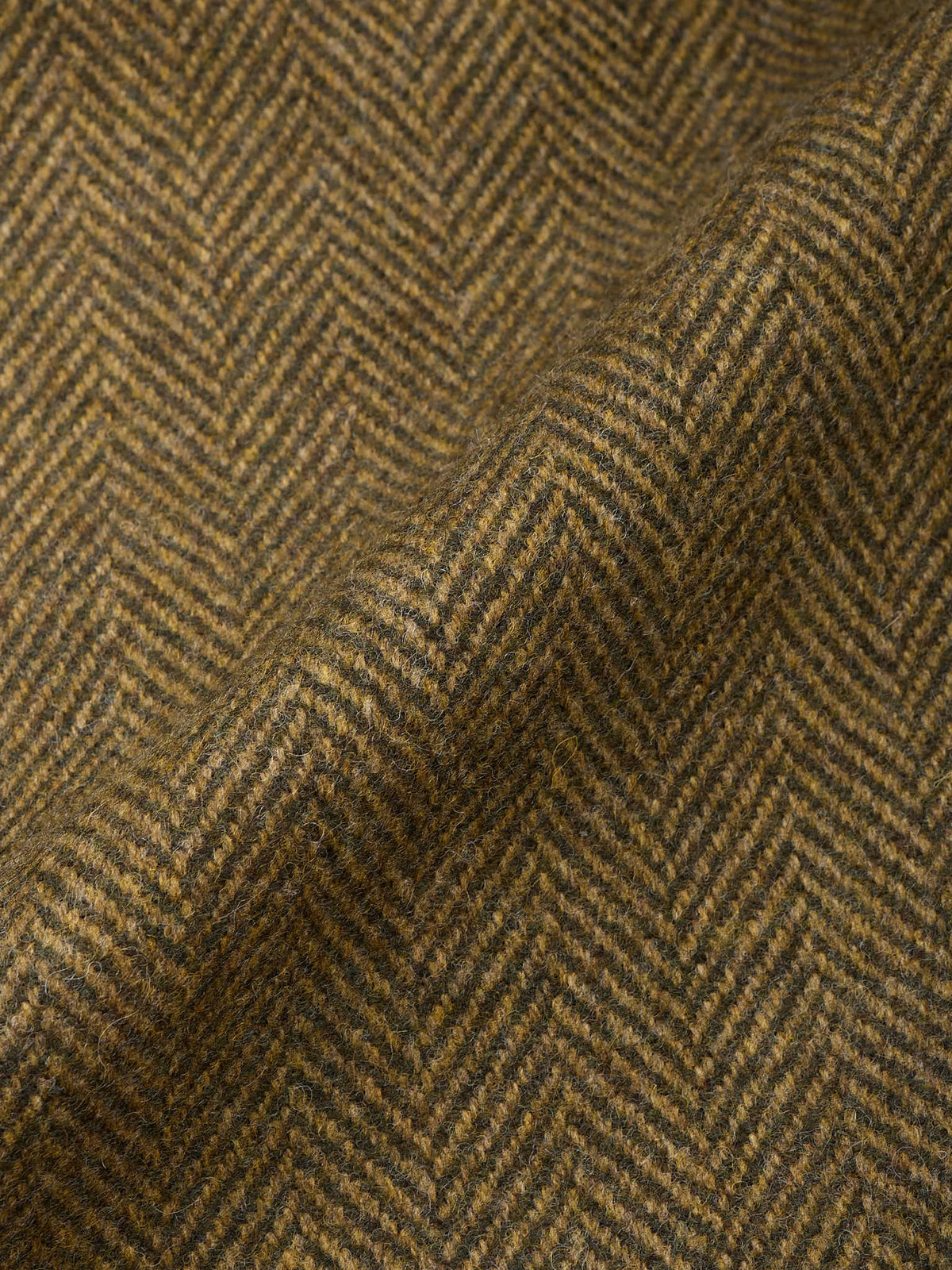 KITON KIRED Herringbone Donegal Wool-Rain Proof Double Face Balmacaan Coat