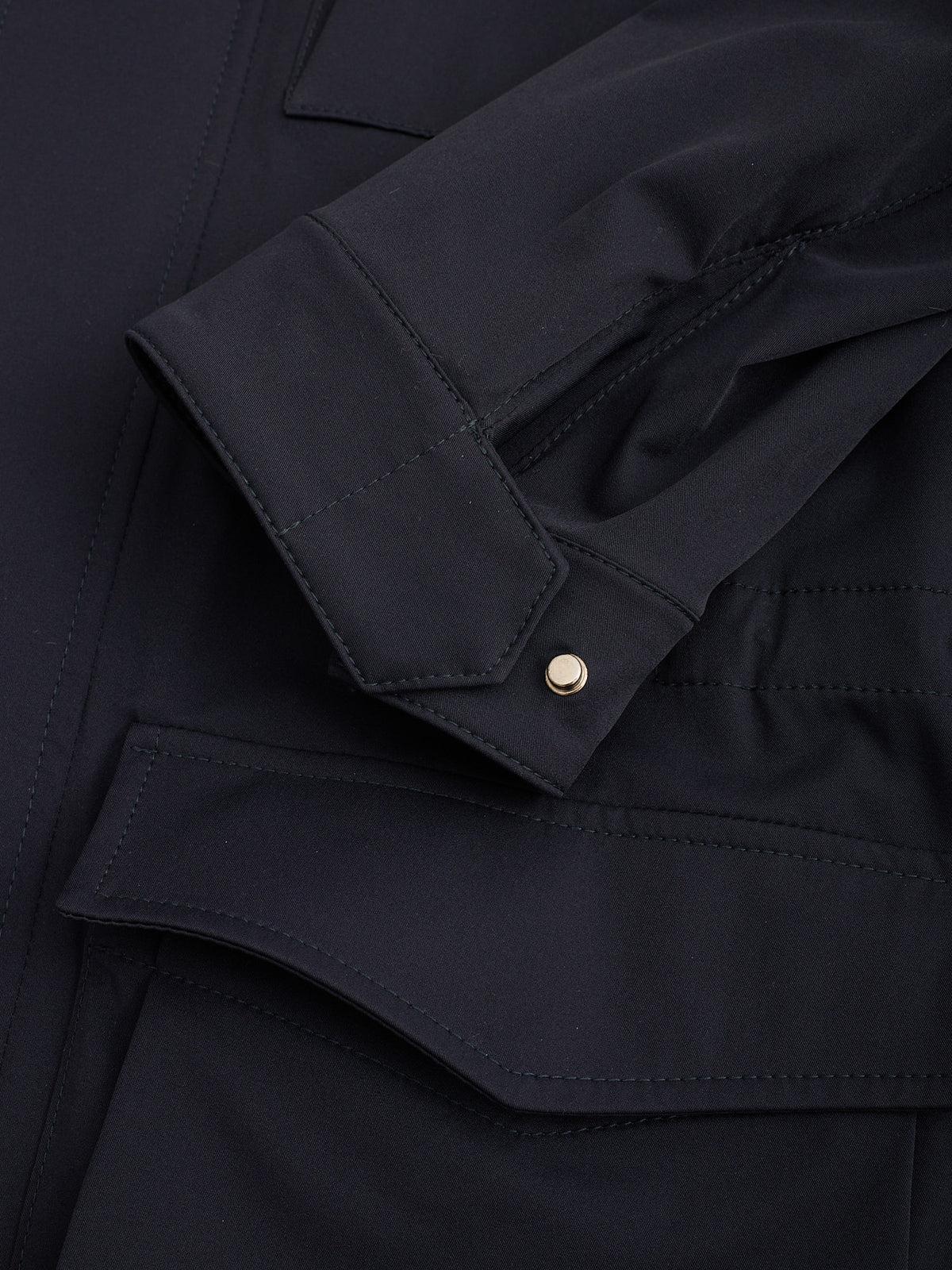KITON KIRED Navy Blue Parka Jacket EU 50 NEW US M