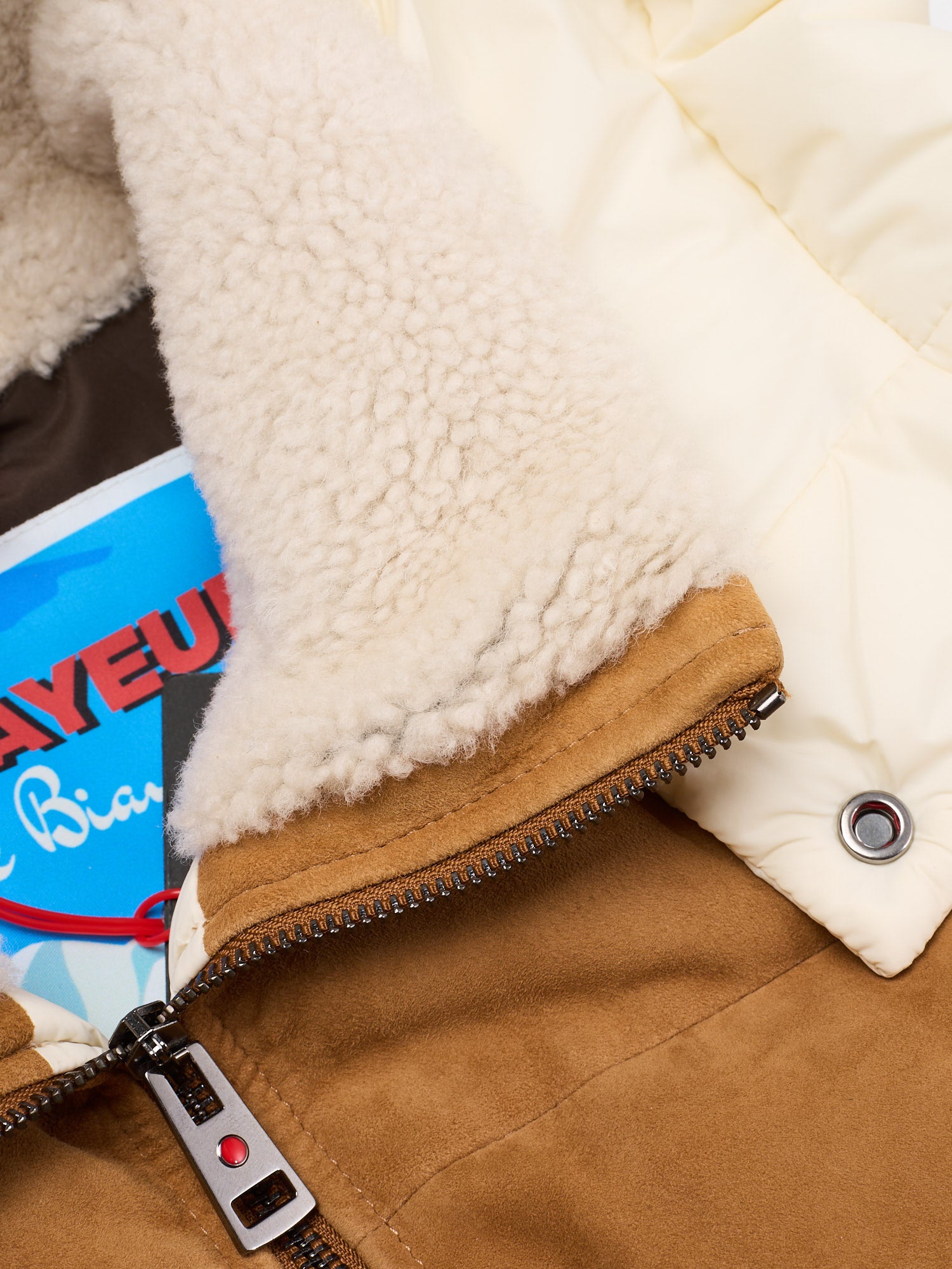 KITON KIRED "Agrik" Leather-Down Padded Shearling Collar Parka Jacket EU 50 M 2025