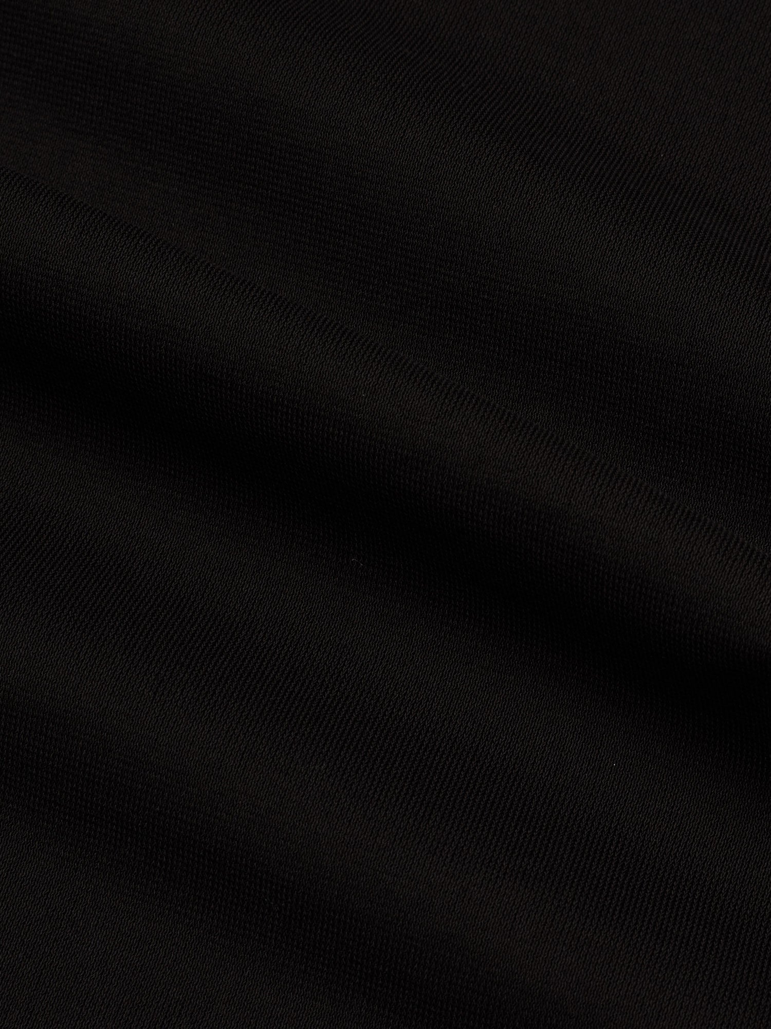 KITON KIRED "Bacio" Black Exclusive Crepe Cotton Short Sleeve T-Shirt