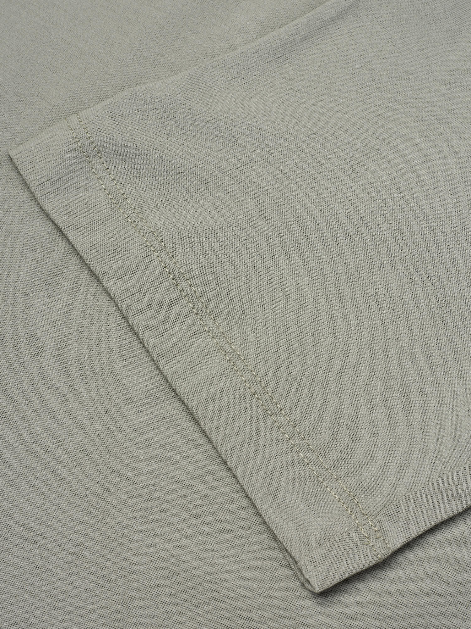 KITON KIRED "Bacio" Gray Exclusive Crepe Cotton Short Sleeve T-Shirt