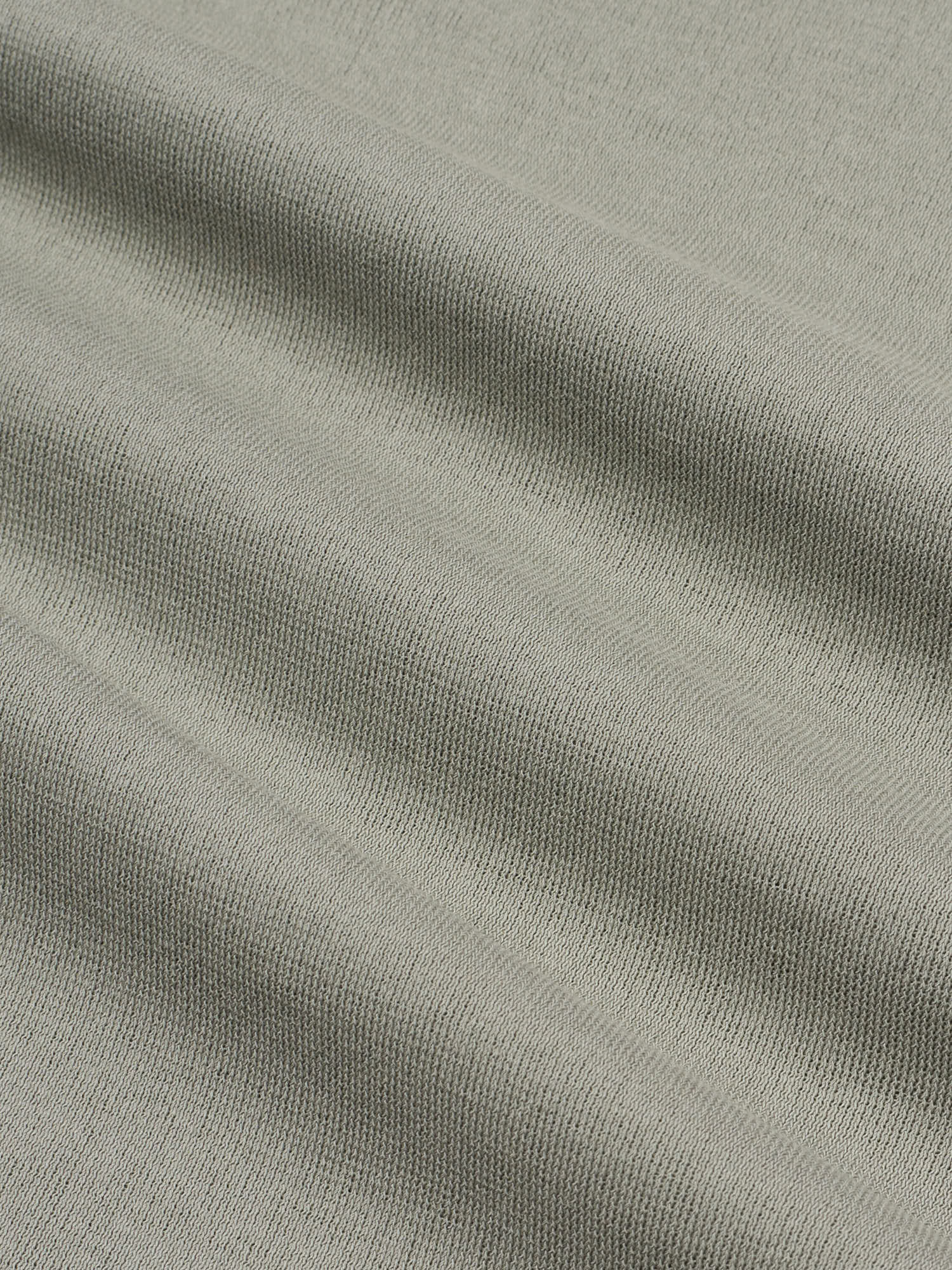 KITON KIRED "Bacio" Gray Exclusive Crepe Cotton Short Sleeve T-Shirt