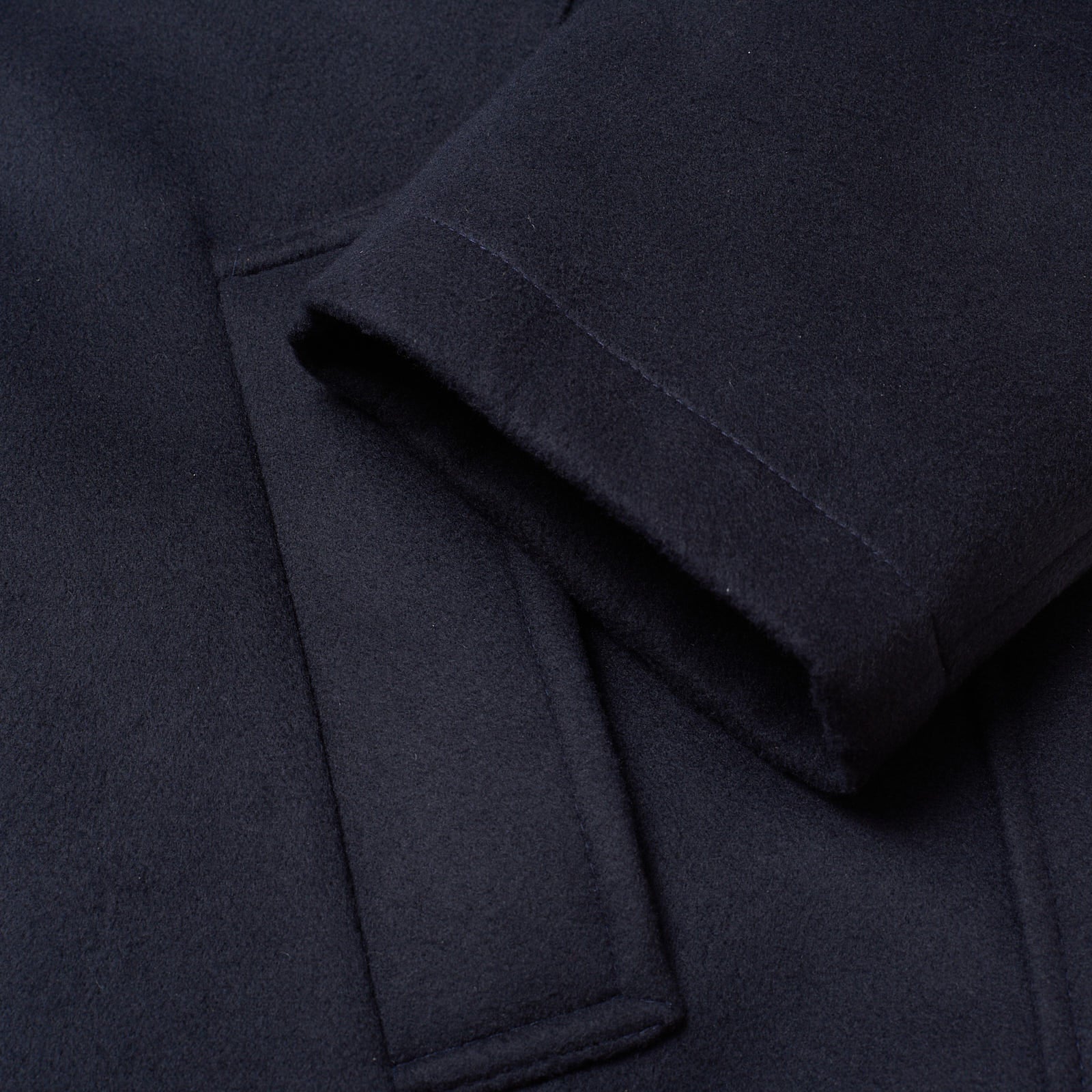 KITON KIRED "Emilius" Dark Blue Padded Jacket Coat Beaver Collar EU 50 US 40 KIRED