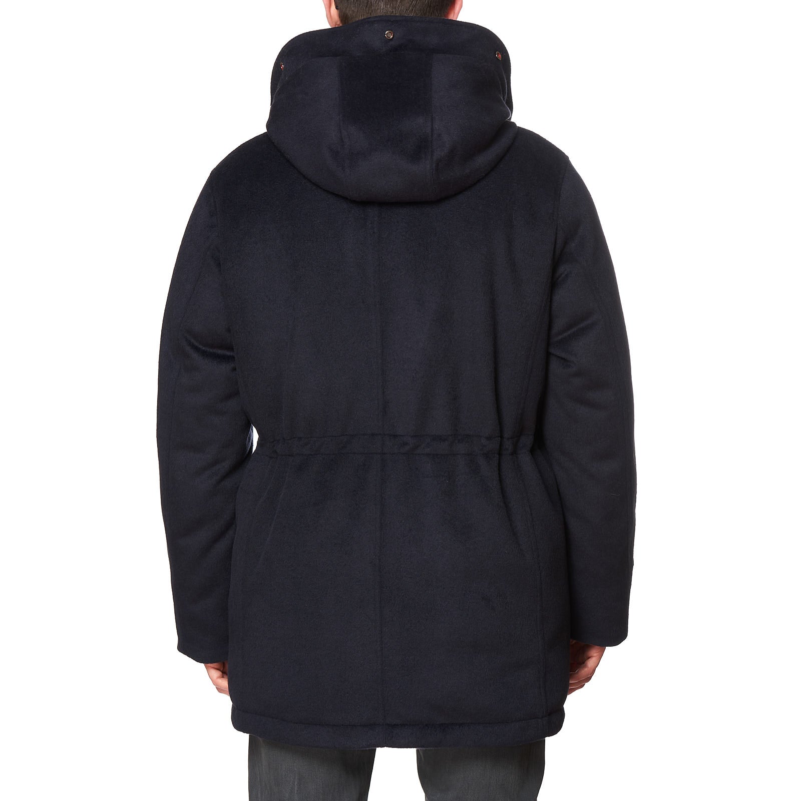 KITON KIRED "Frau" Goose Down Hooded Parka Jacket Raccoon Fur 50 US M KIRED