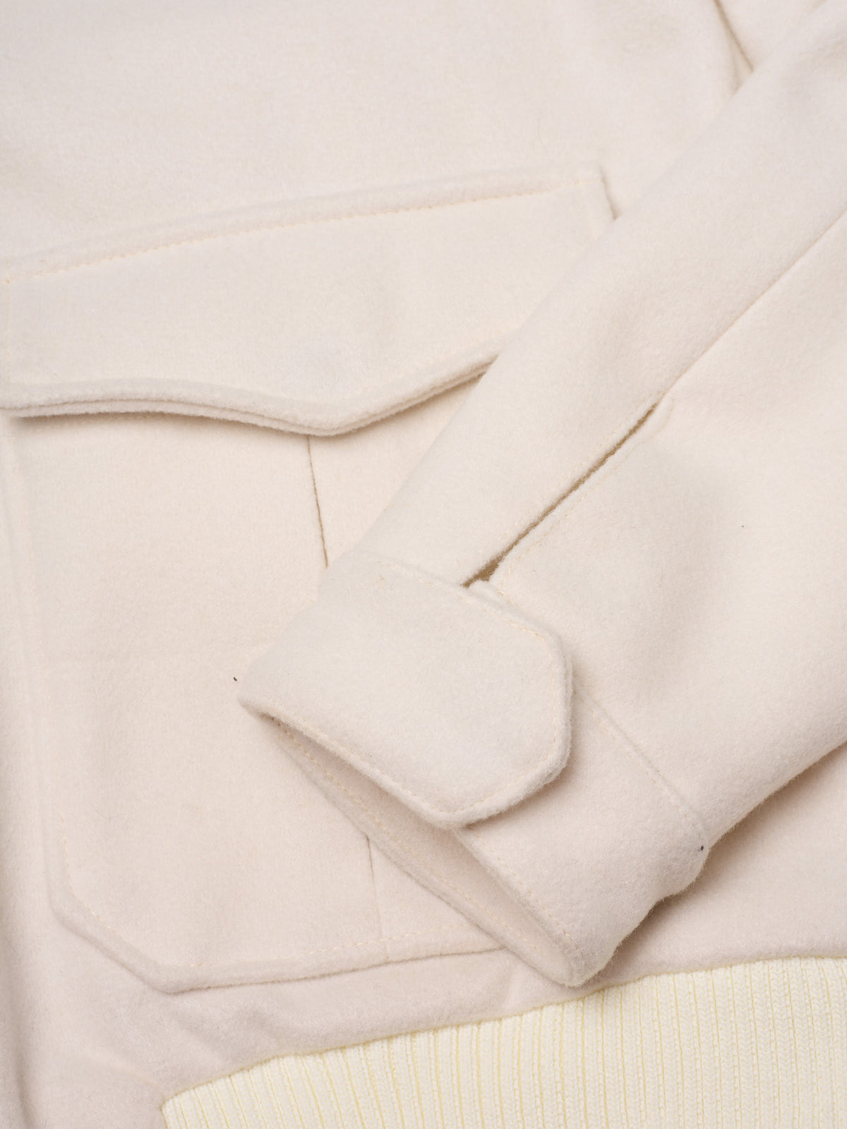 KITON KIRED "Furb" Cream Bomber Jacket EU 50 NEW US M