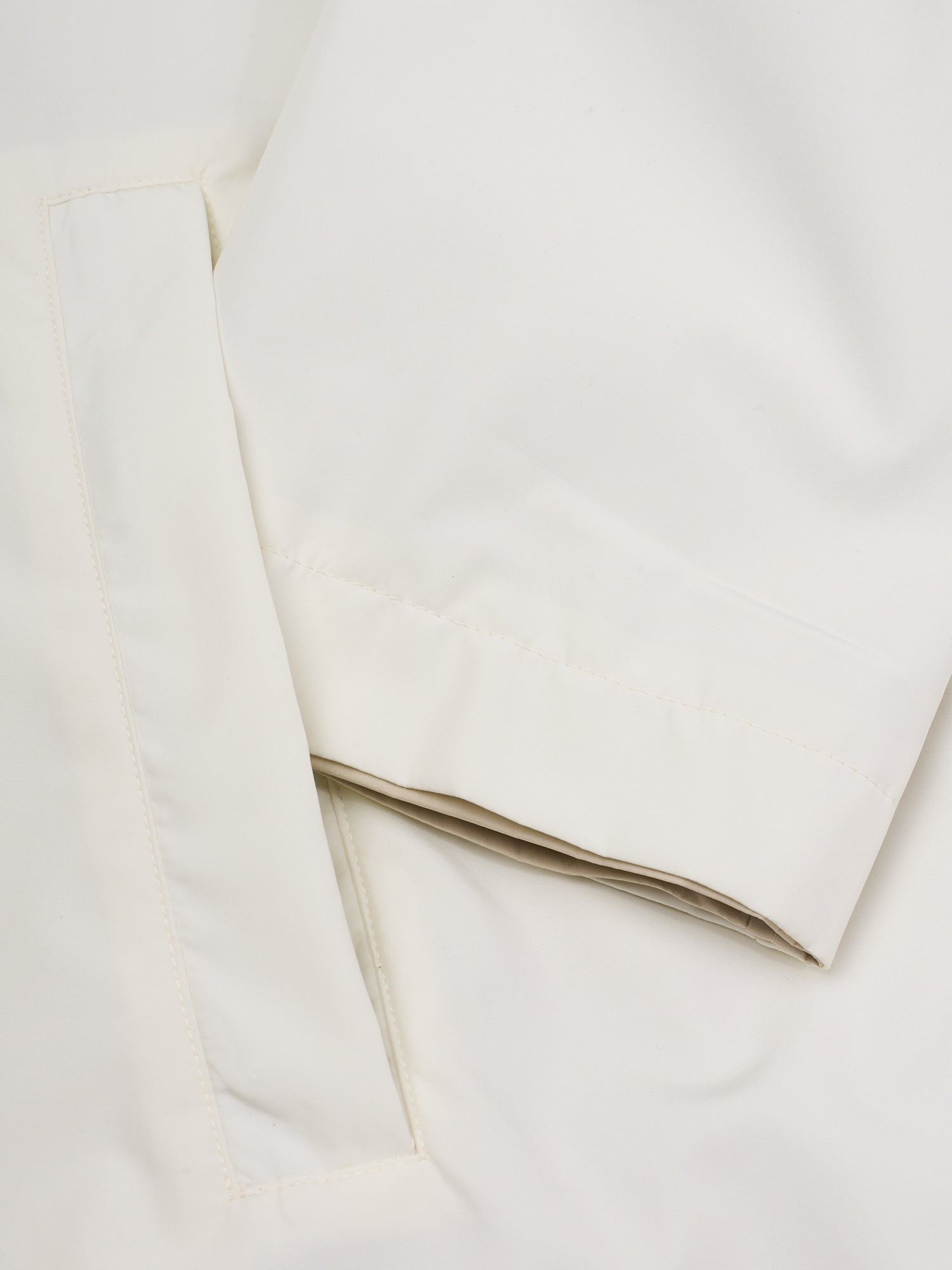 KITON KIRED "Jak" Beige-White Reversible Packable Safari Jacket EU 50 NEW US M