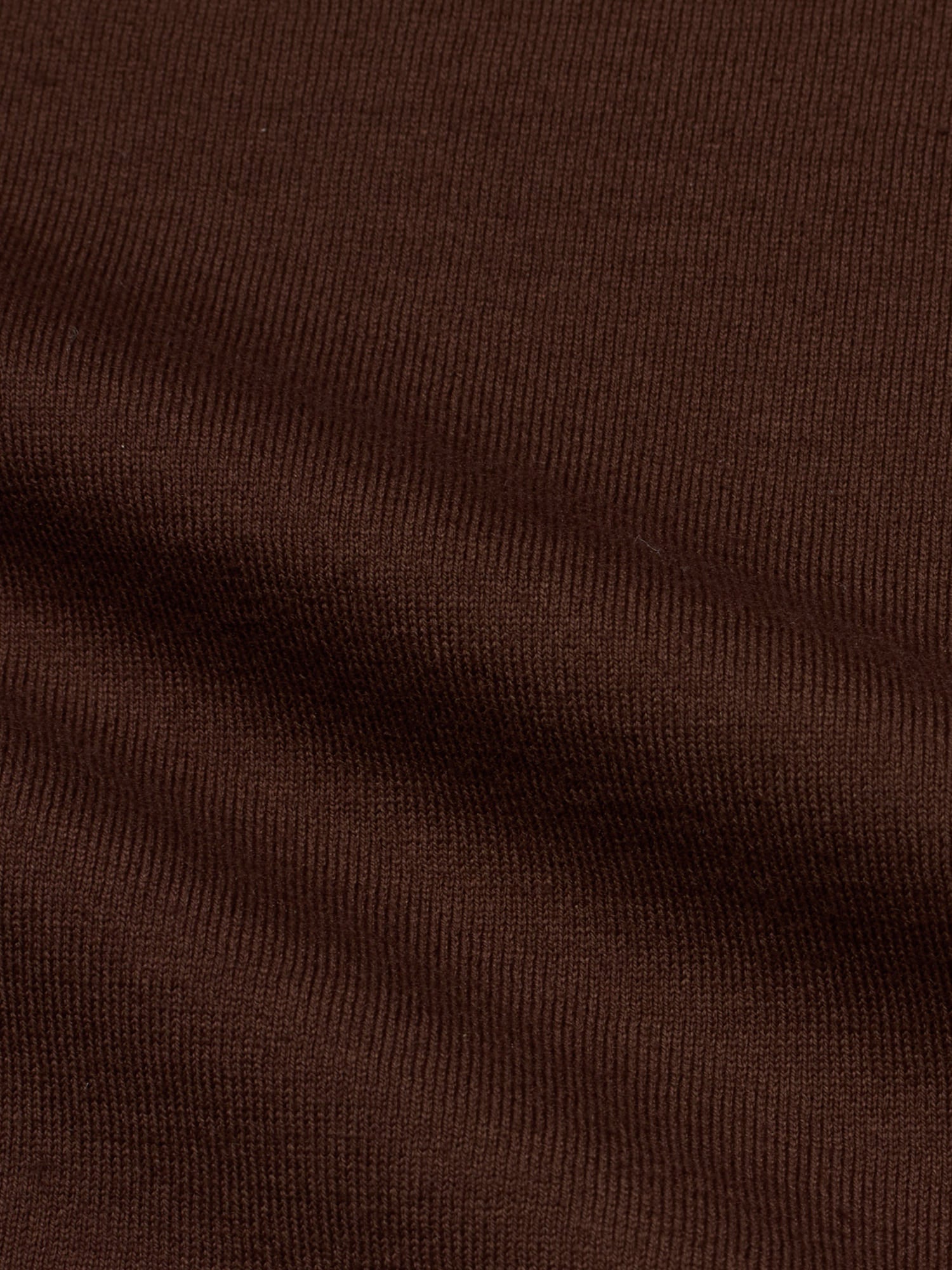 KITON KIRED "Kiss" Brown Exclusive Crepe Cotton Short Sleeve T-Shirt