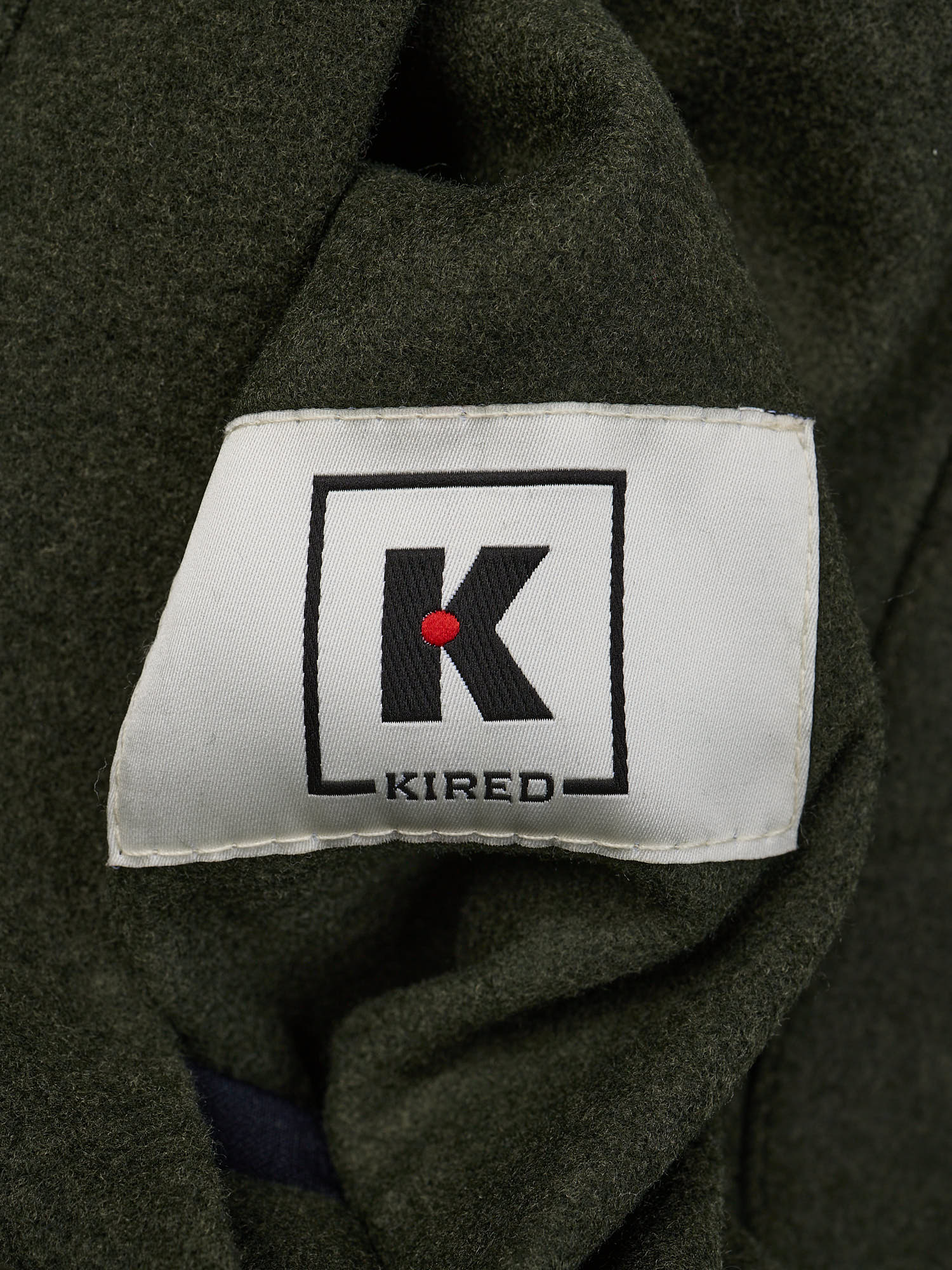 KITON KIRED "Nanda" Green-Navy Reversible Double Face Utility Jacket