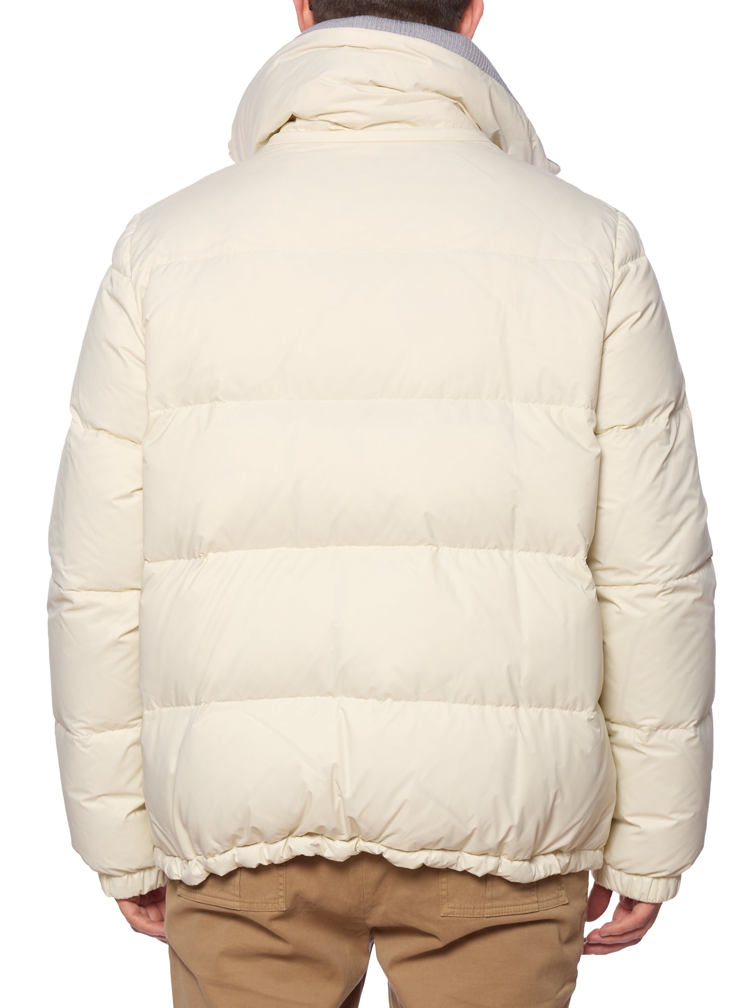 KITON KIRED "Nera" White Rainproof Down Puffer Jacket Parka EU 50 US M 2025