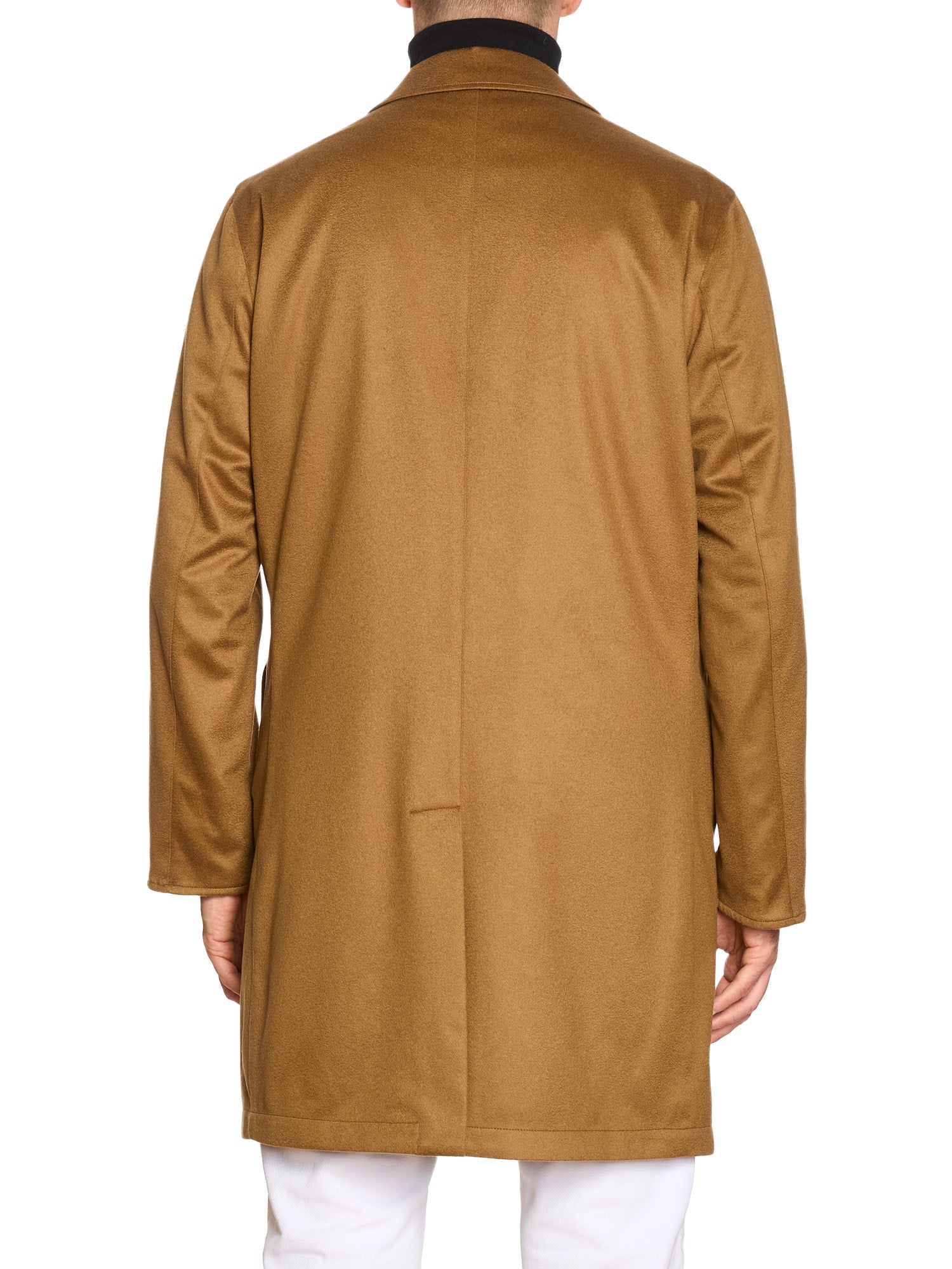 KITON KIRED "Peak" Vicuna Color Double Sided Carlo Barbera Cashmere Coat