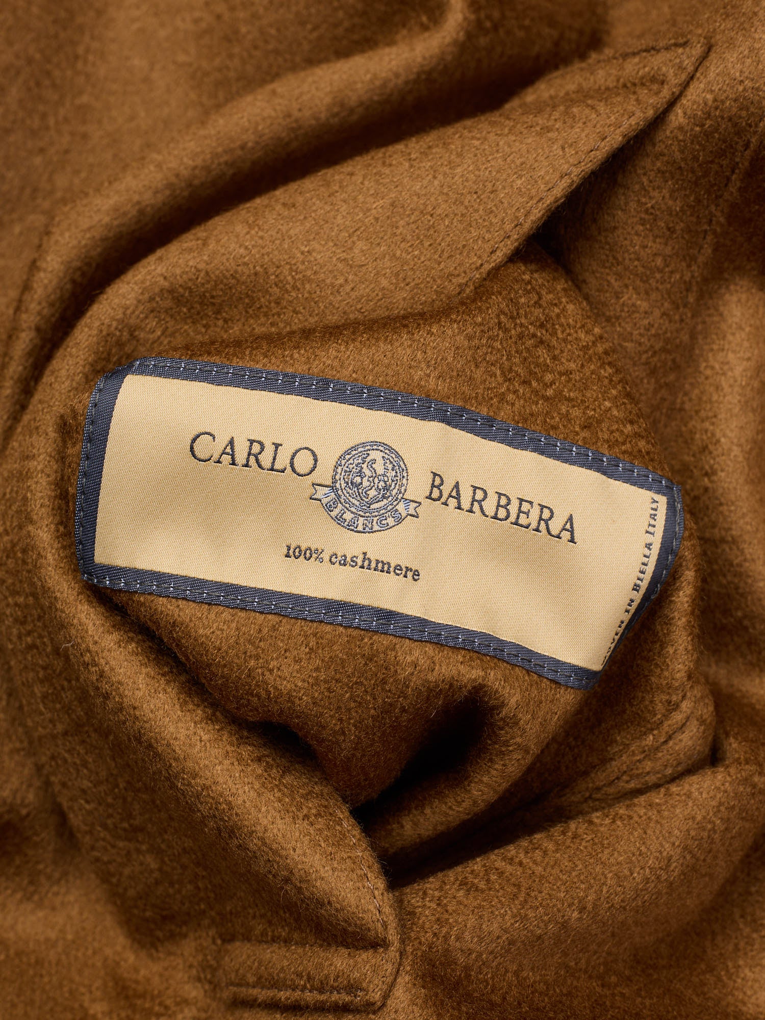 KITON KIRED "Peak" Vicuna Color Double Sided Carlo Barbera Cashmere Coat