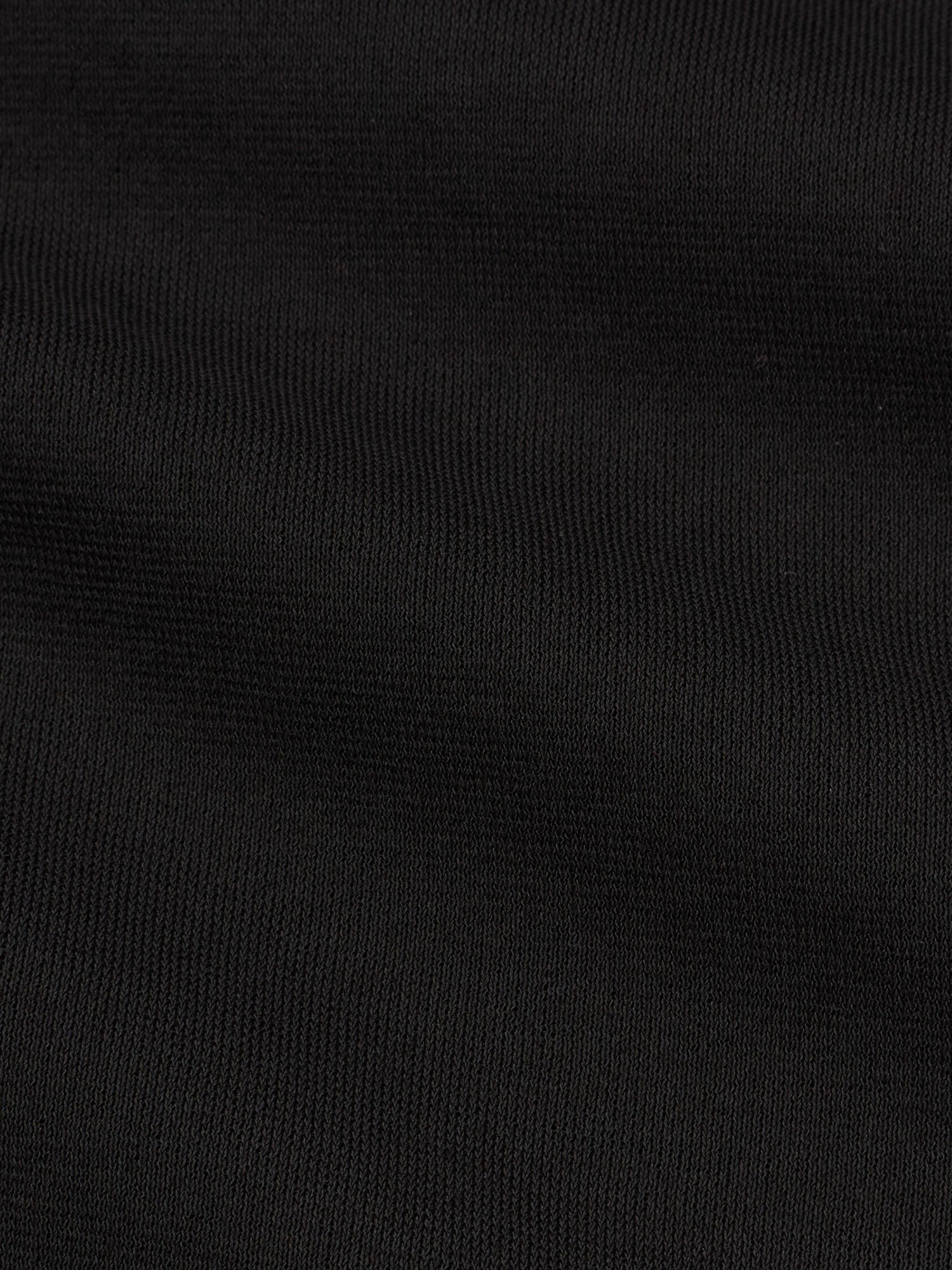 KITON KIRED "Positano" Black Exclusive Crepe Cotton Short Sleeve Polo