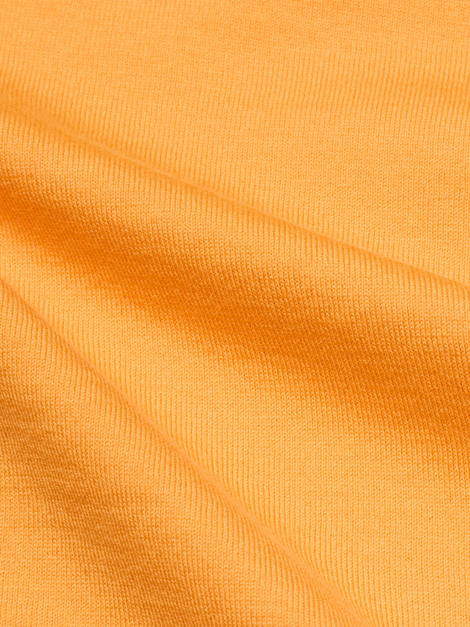 KITON KIRED "Positano" Orange Exclusive Crepe Cotton Short Sleeve Polo