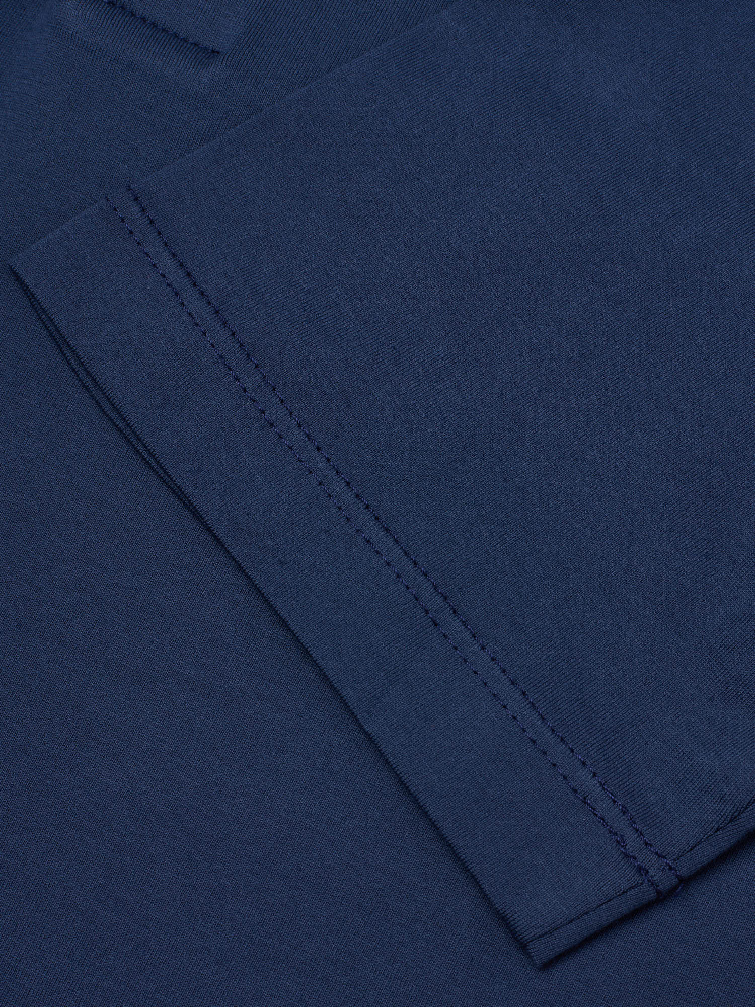 KITON KIRED "Positano" Royal Blue Exclusive Supima Cotton Short Sleeve Polo