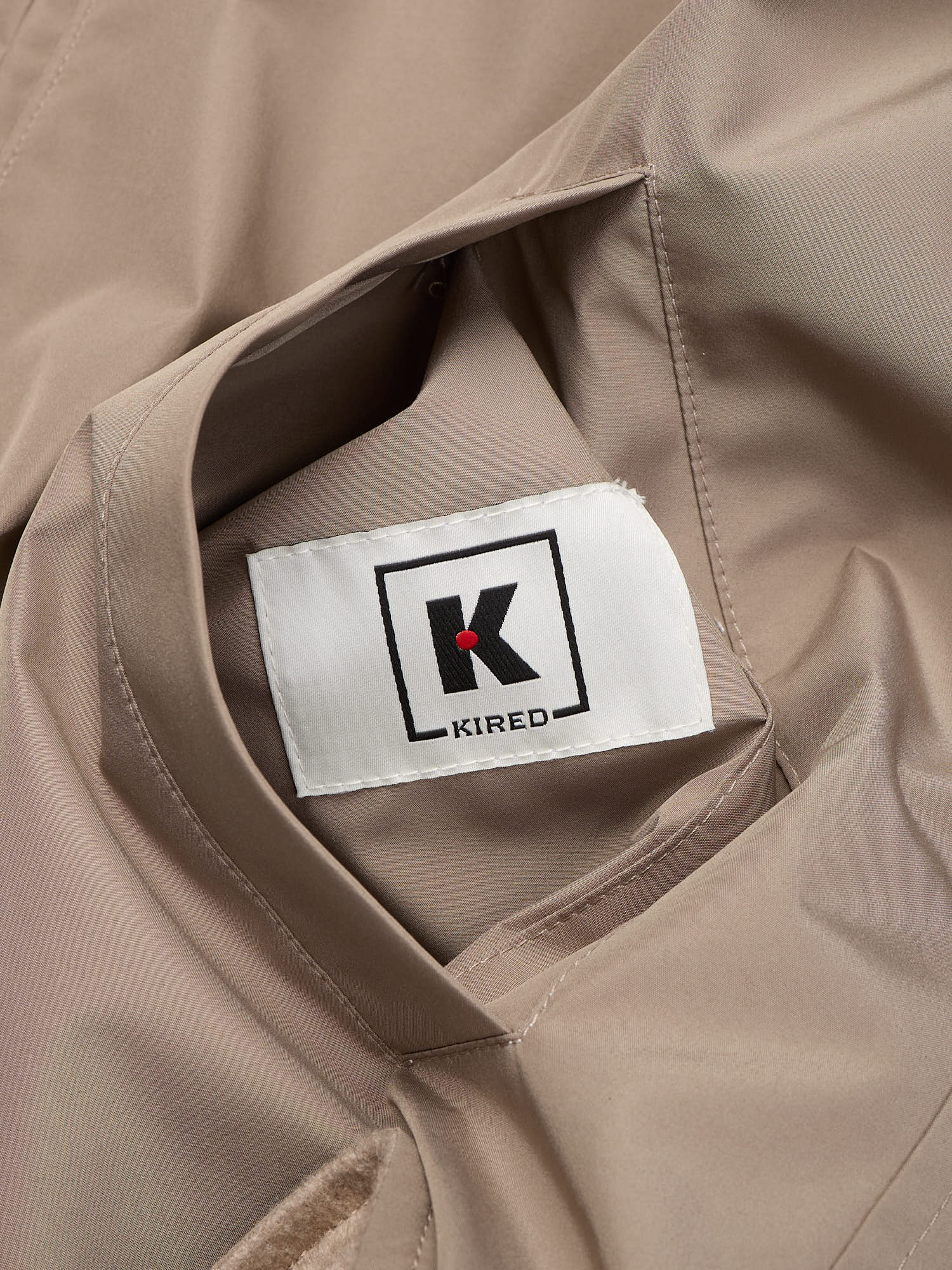 KITON KIRED "Sele" Beige Cashmere Reversible Double Face Utility Jacket