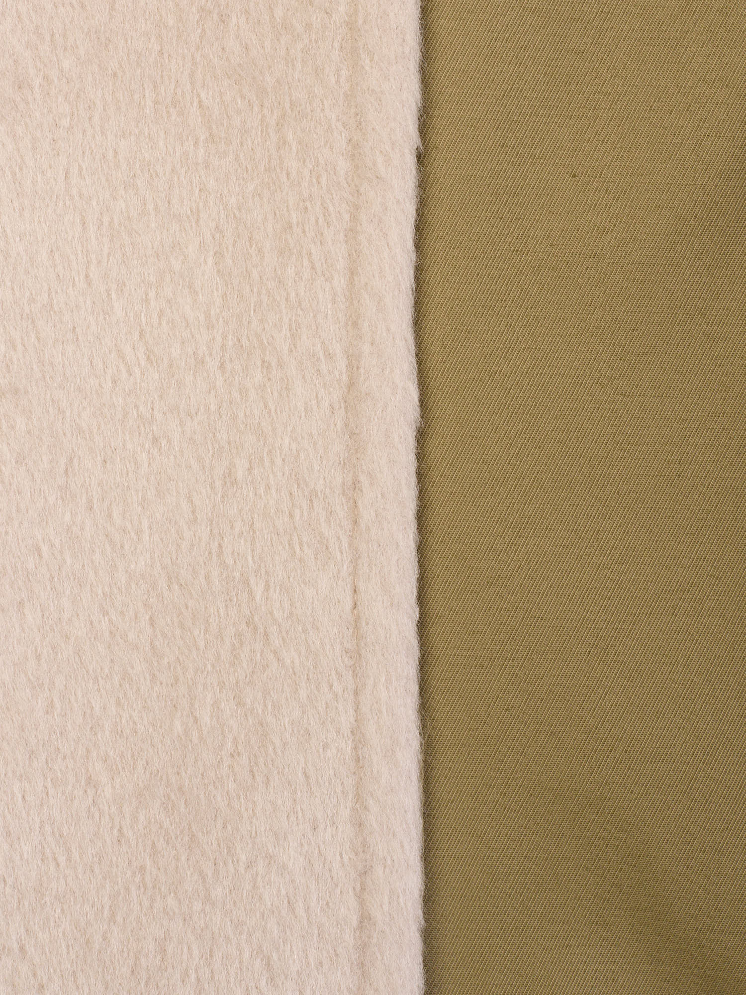 KITON KIRED "Tai" Beige-Khaki Reversible Double Sided Hooded Coat