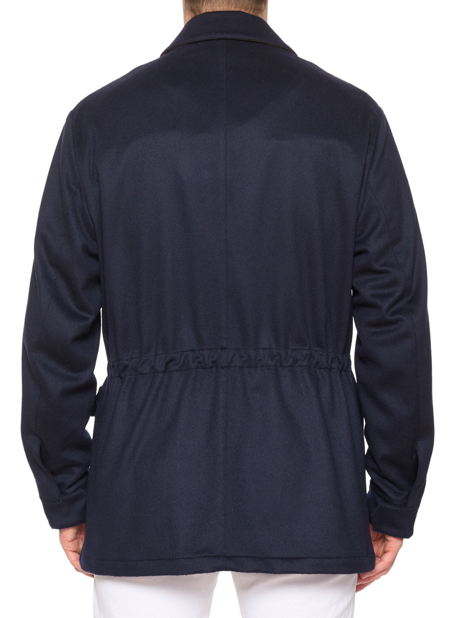 Outdoor Jacket Cashmere Blue | Kiton