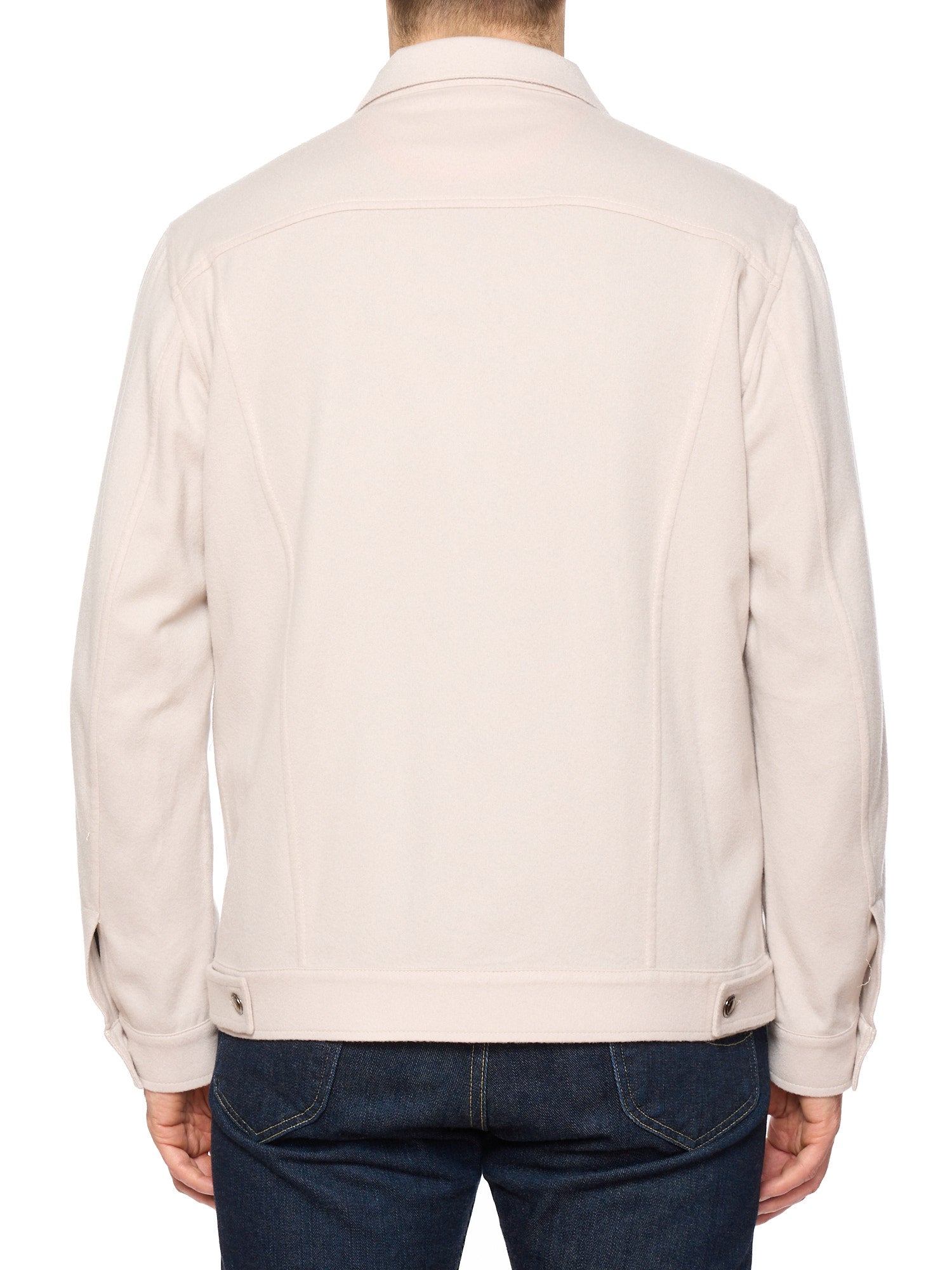 KITON KIRED "Tommy 3" Beige Trucker Jacket EU 50 NEW US M