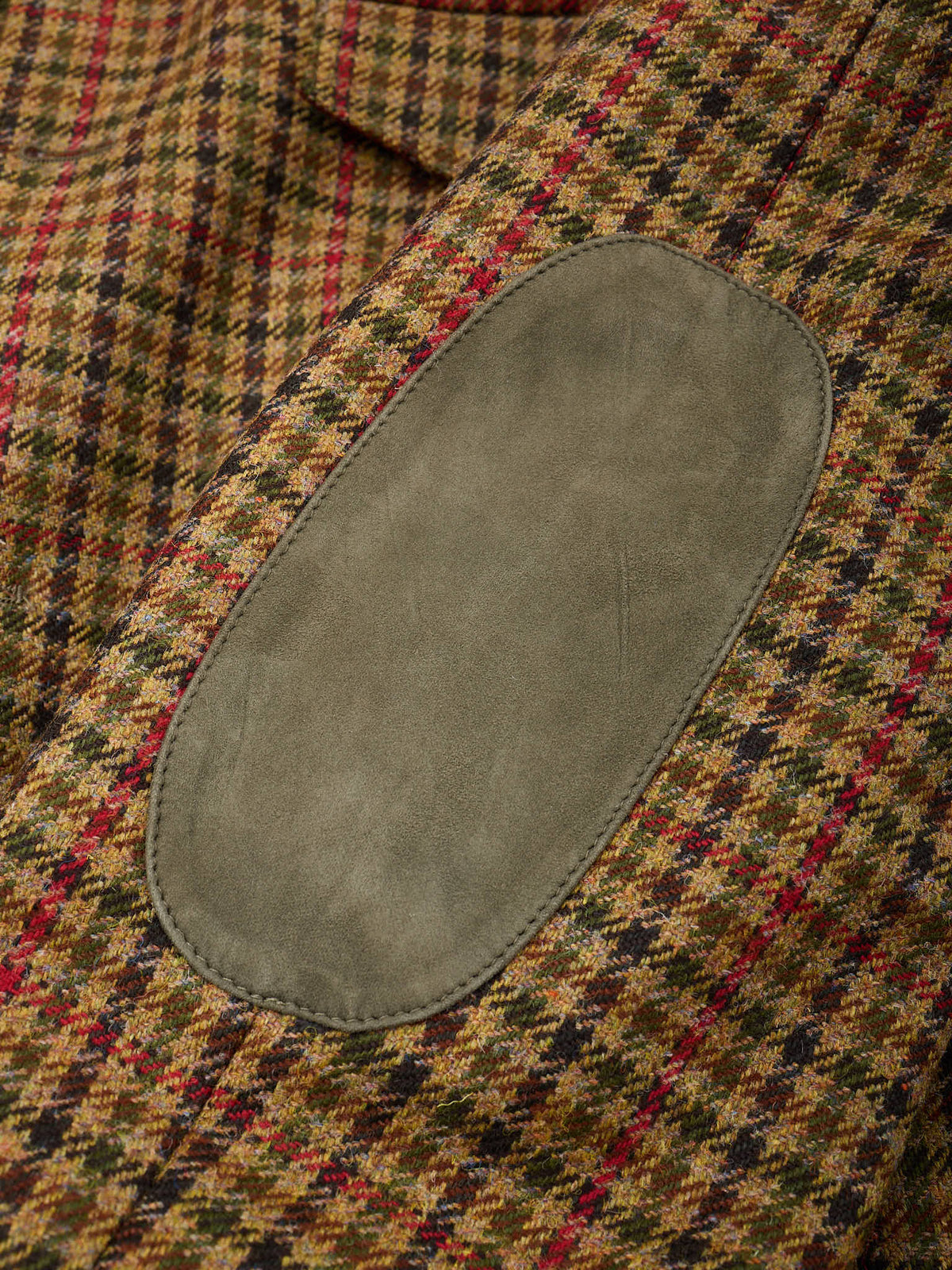 KITON KIRED "Zupo" Brown Plaid Double Face Blouson Jacket