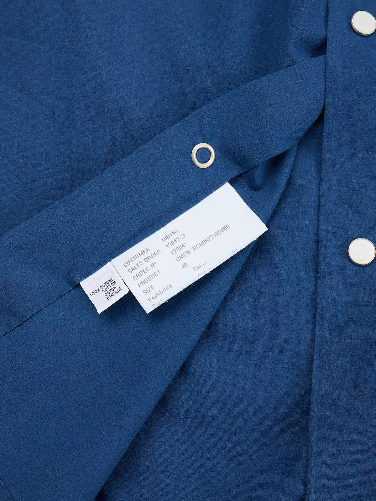 KITON Napoli Handmade Blue Cotton Casual Shirt 15.75 NEW 40 Slim