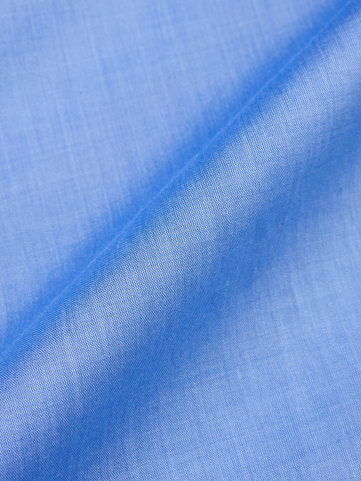 KITON Napoli Handmade Blue Cotton Dress Shirt 40 NEW 15.75 Slim