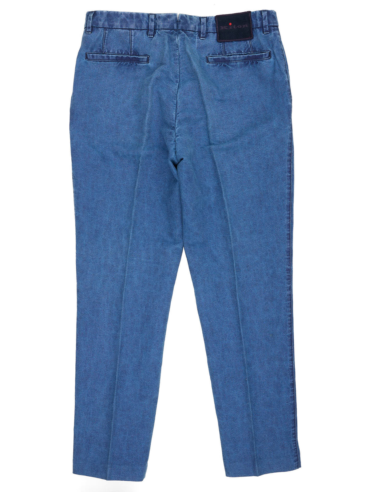 KITON Napoli Blue Denim Cotton Jeans