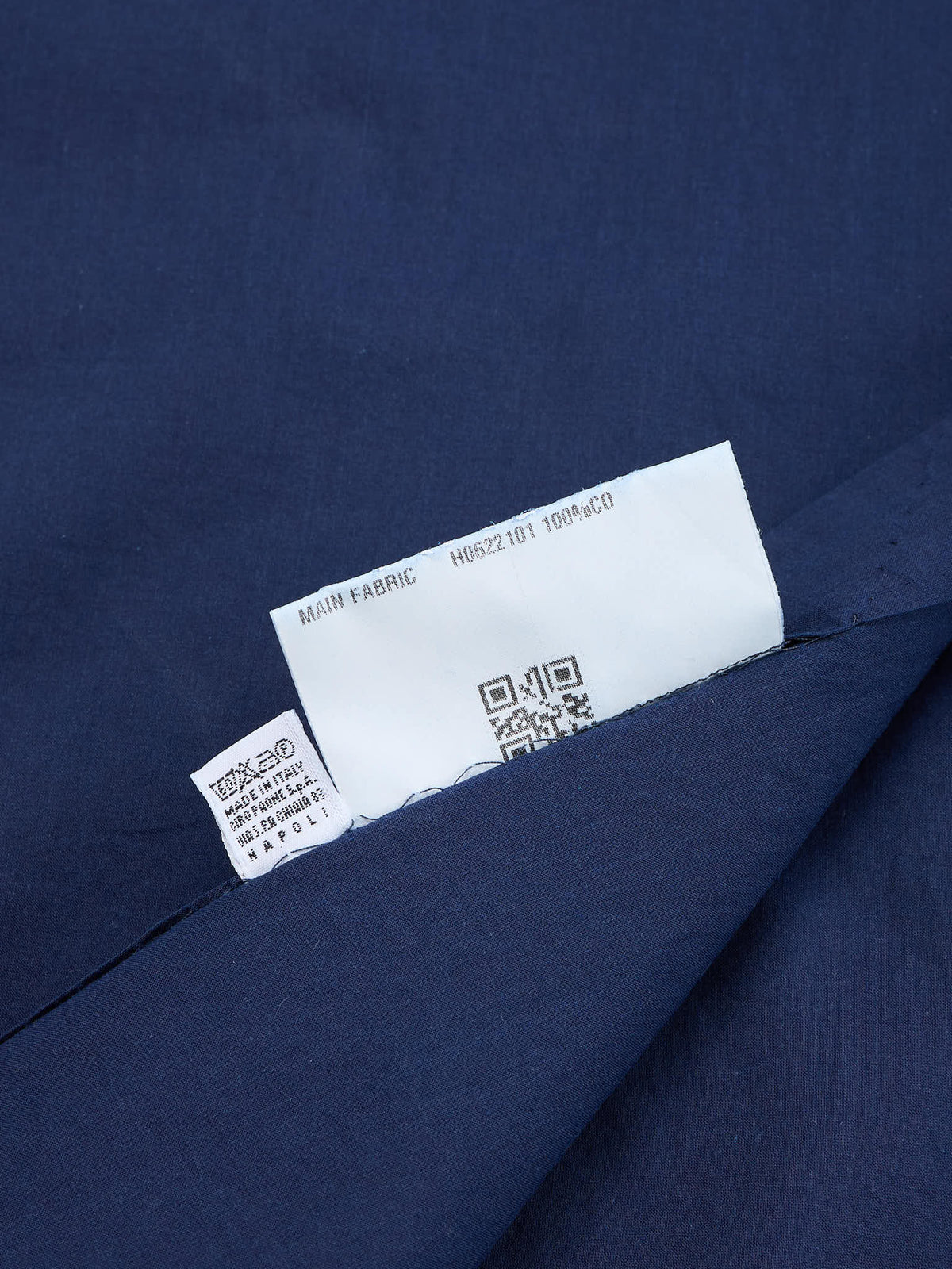 KITON Napoli Handmade Dark Blue Cotton Casual Shirt 15.75 40 Slim
