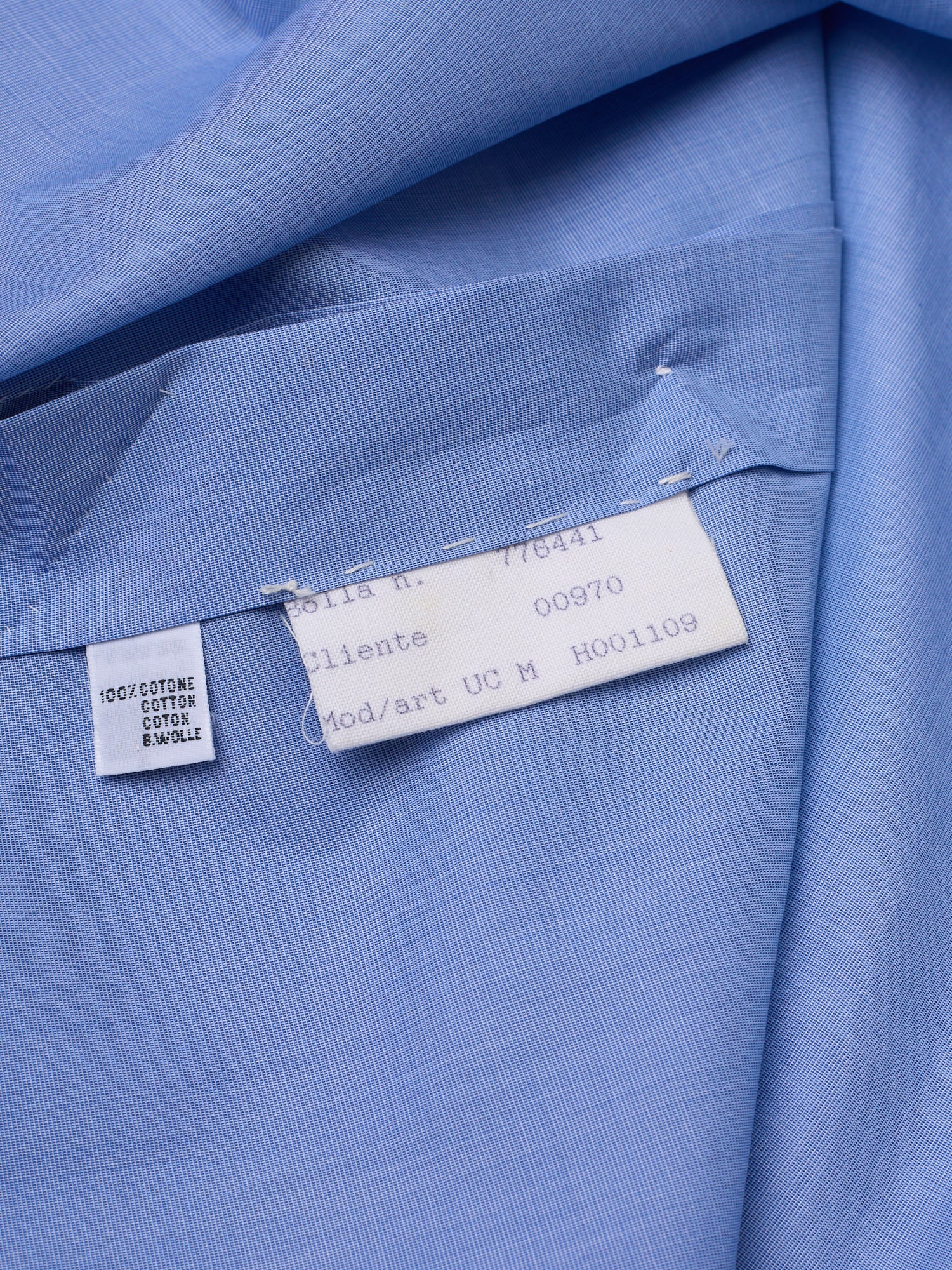 KITON Napoli Dark Blue Cotton Dress Shirt EU 41 US 16