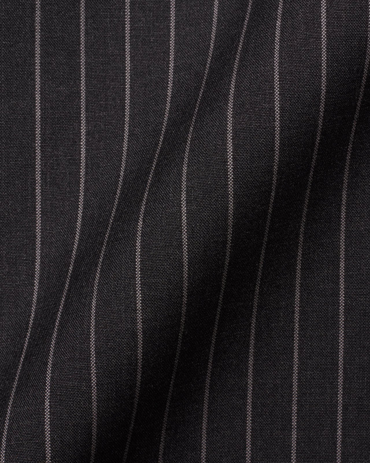 KITON Napoli Dark Gray Striped Wool 14 Micron Super 180's Jacket EU 50 NEW US 40