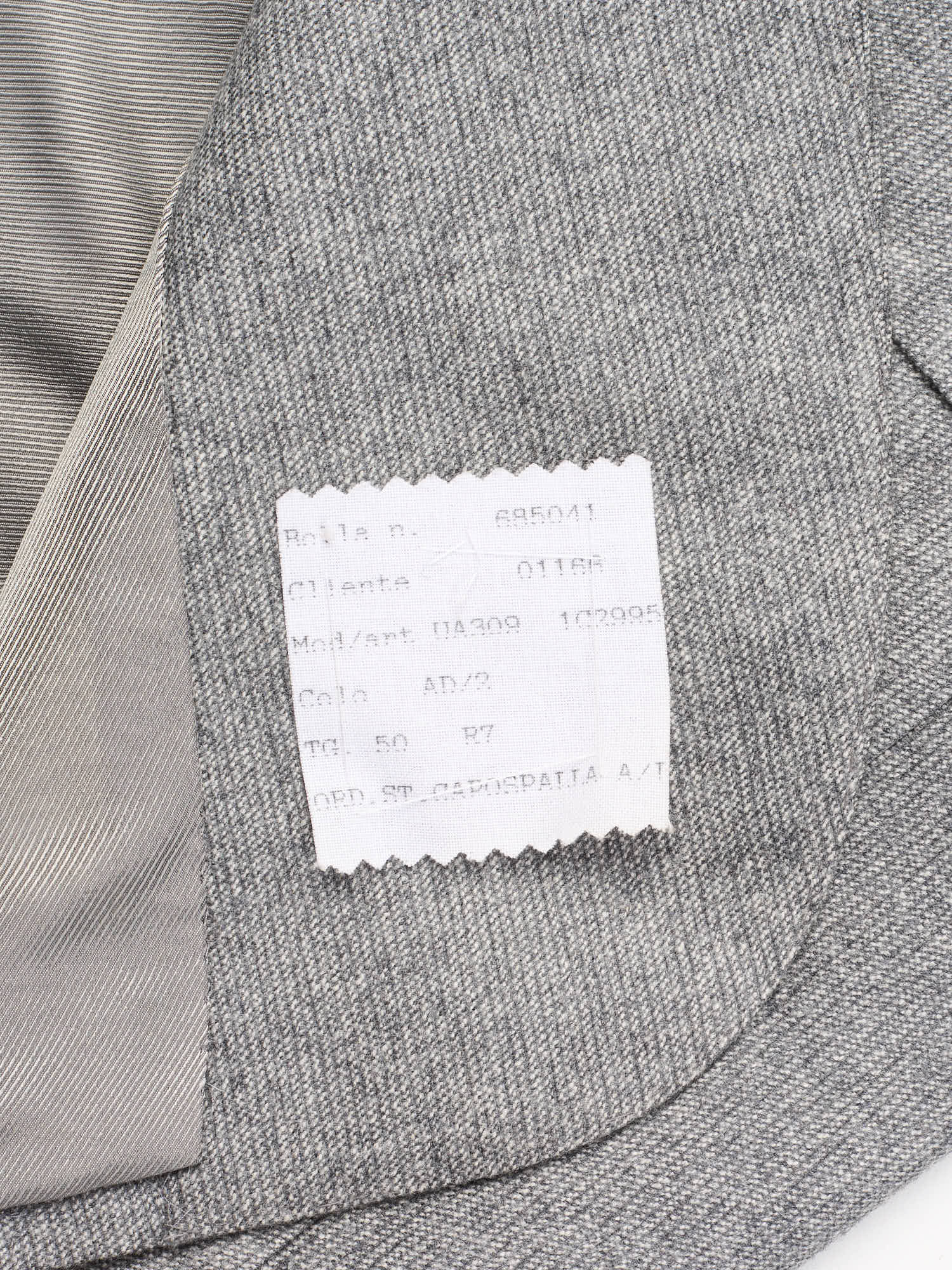KITON Napoli Handmade Heather Gray Wool-Cashmere Suit