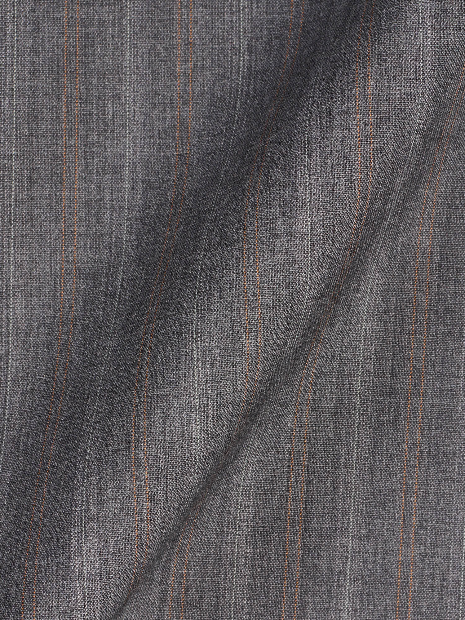 KITON Napoli Handmade Gray Stripes 14 Micron Super 180's Business Suit