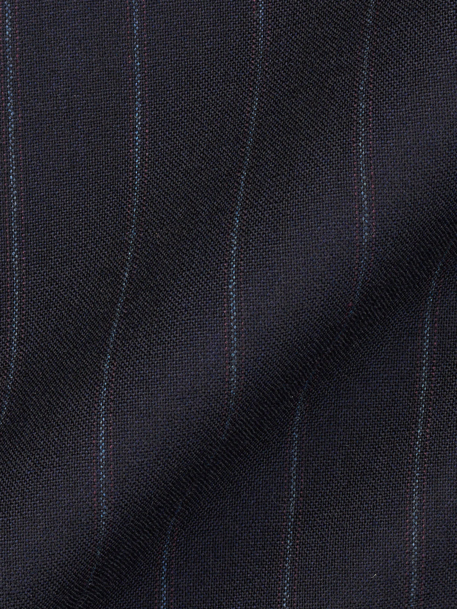 KITON Napoli Handmade Navy Pinstripe Wool-Cashmere Suit