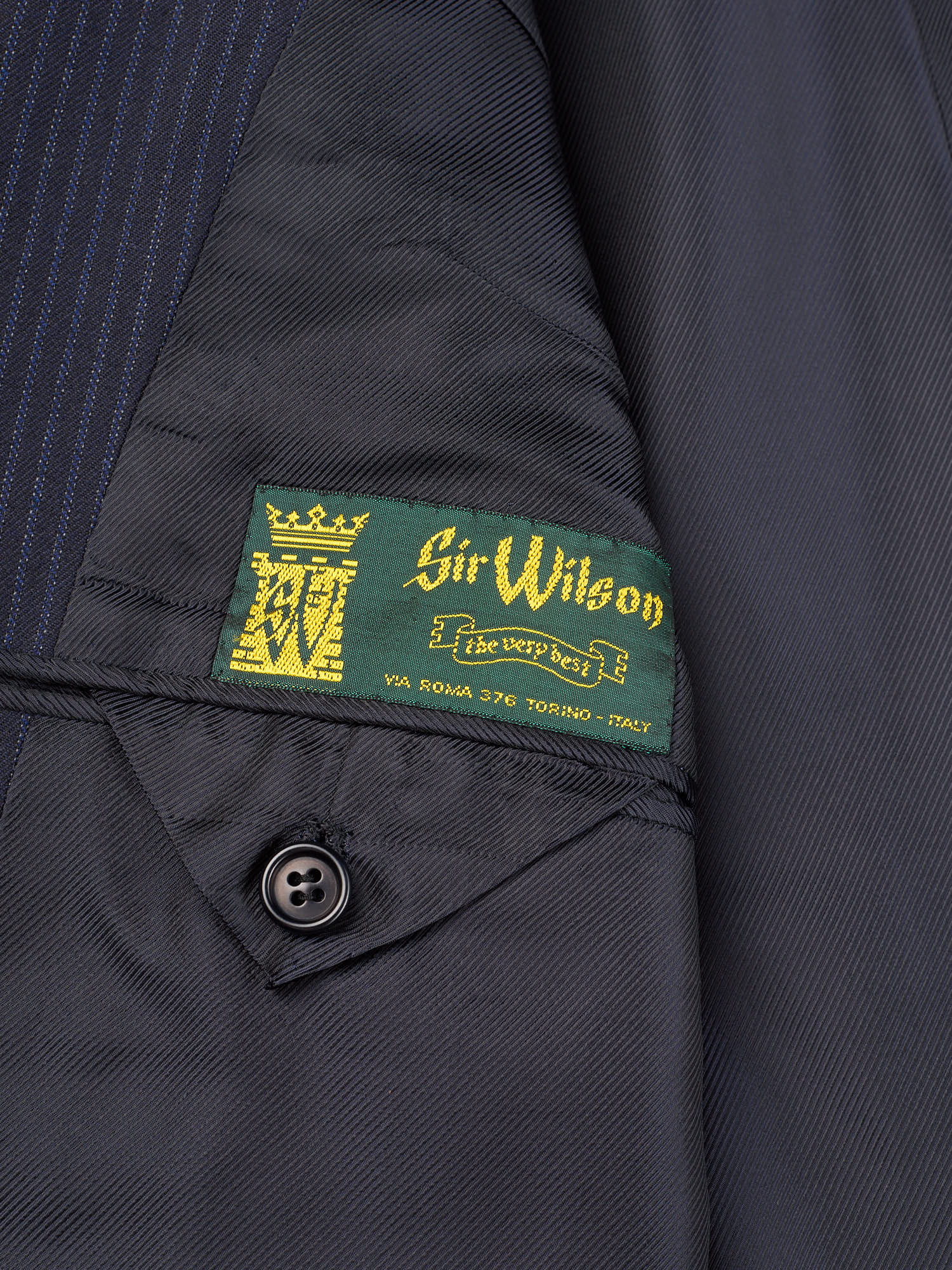 KITON Napoli Handmade Navy Blue Cashmere Suit