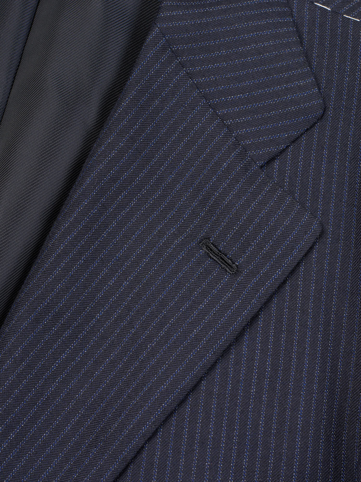 KITON Napoli Handmade Navy Blue Cashmere Suit