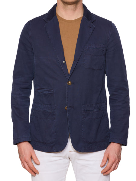Kiton NAPOLI ネイビー ビジネススーツ57 Suit Wool Navy Blue | Kiton