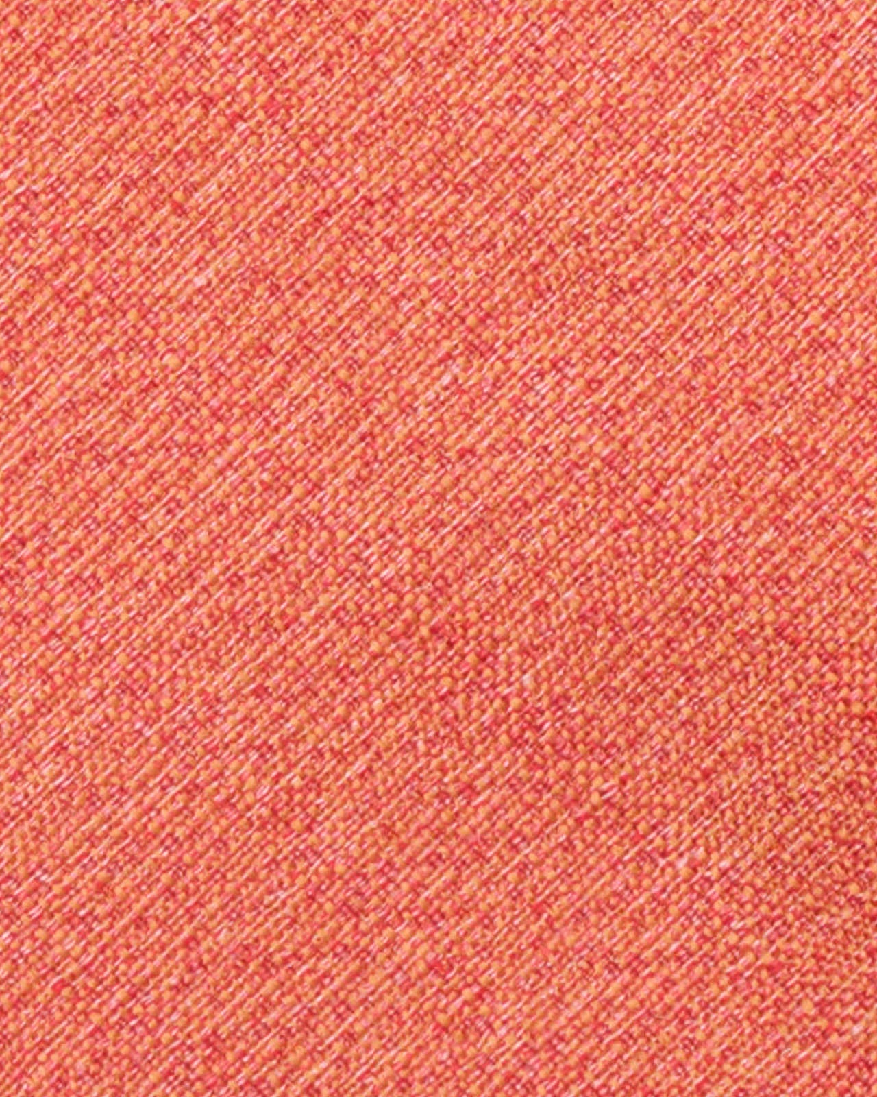 KITON Orange Micro Seven Fold Silk Tie NEW