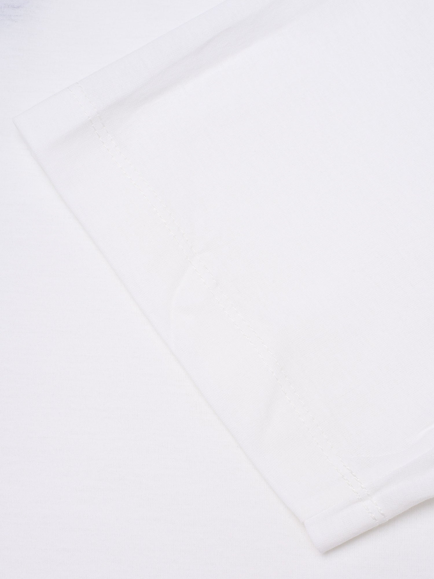 KITON KIRED "Capri" White Exclusive Crepe Cotton Short Sleeve Shirt