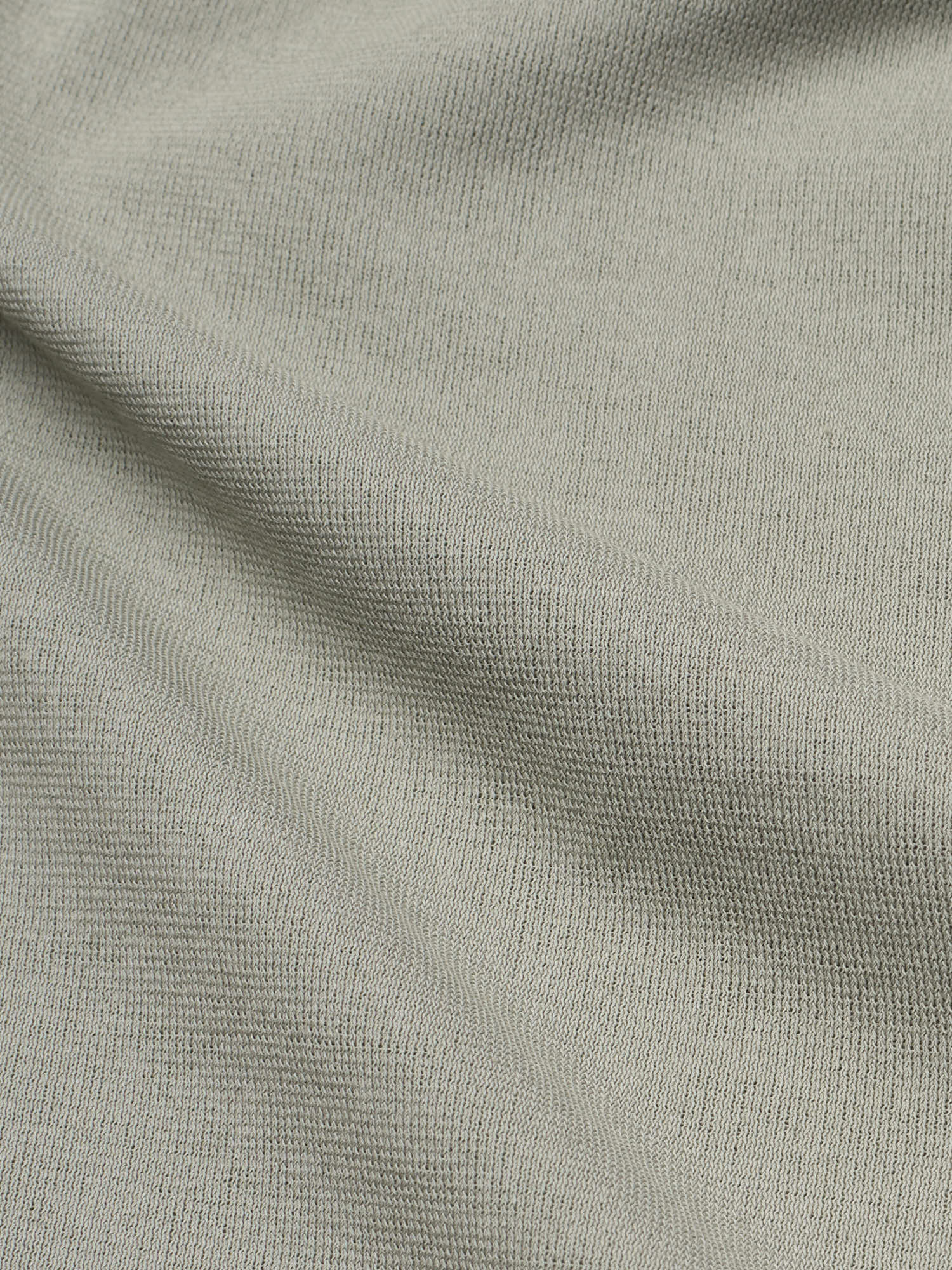 KITON KIRED "Positano" Gray Exclusive Crepe Cotton Short Sleeve Polo