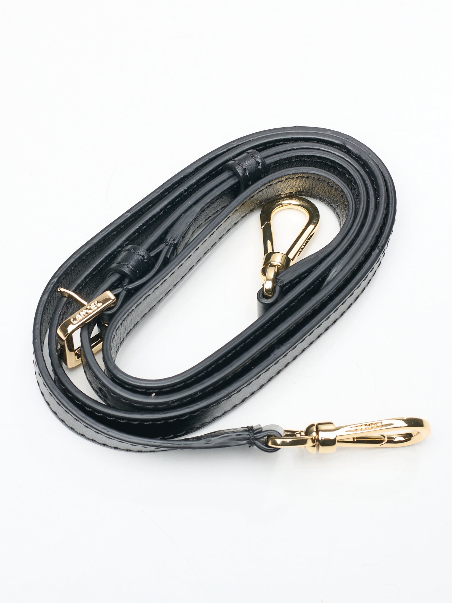 LANCEL PARIS Black "Cocoon" Leather Handbag Mini