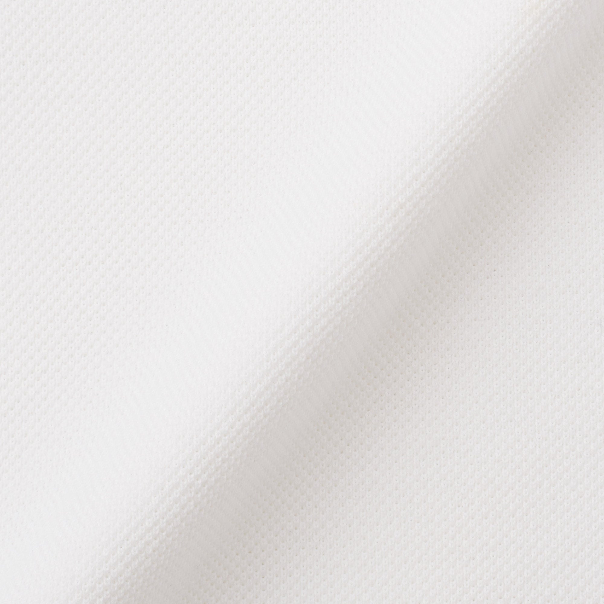 LES COPAINS New Classic Solid White Pique Cotton Long Sleeve Polo Shirt Size XL