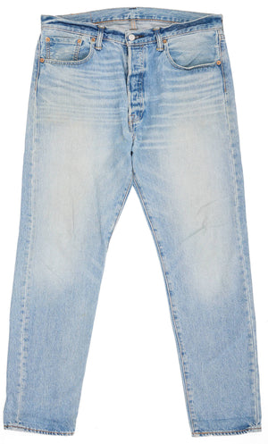 LEVI'S 501 CT Light Blue Customized & Tapered Leg Jeans