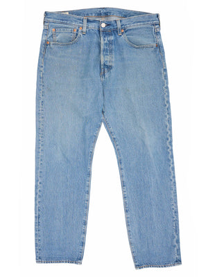 LEVI'S Premium 501 ST Blue Slim Taper Leg Jeans