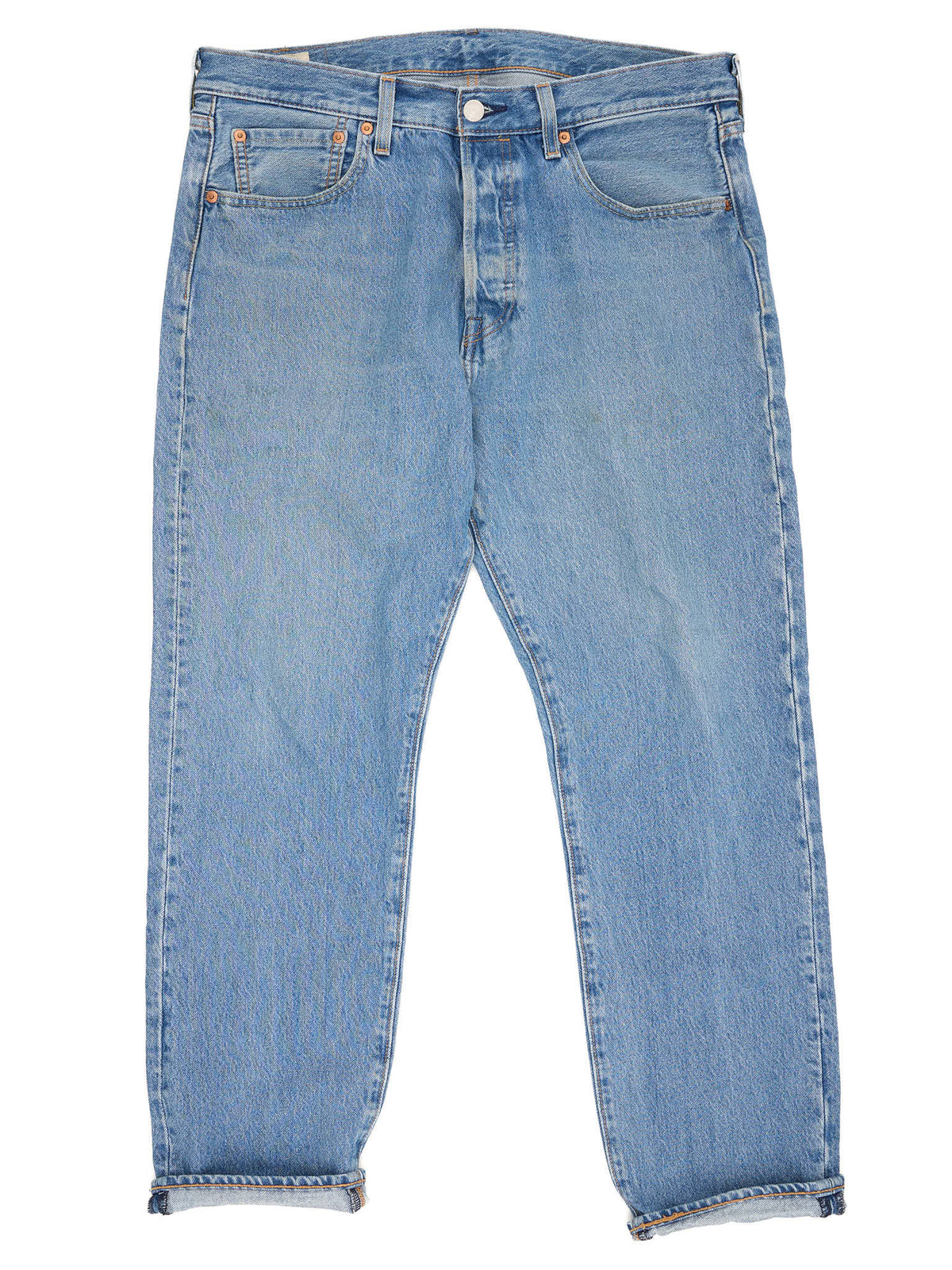LEVI'S Premium 501 ST Blue Slim Taper Leg Jeans
