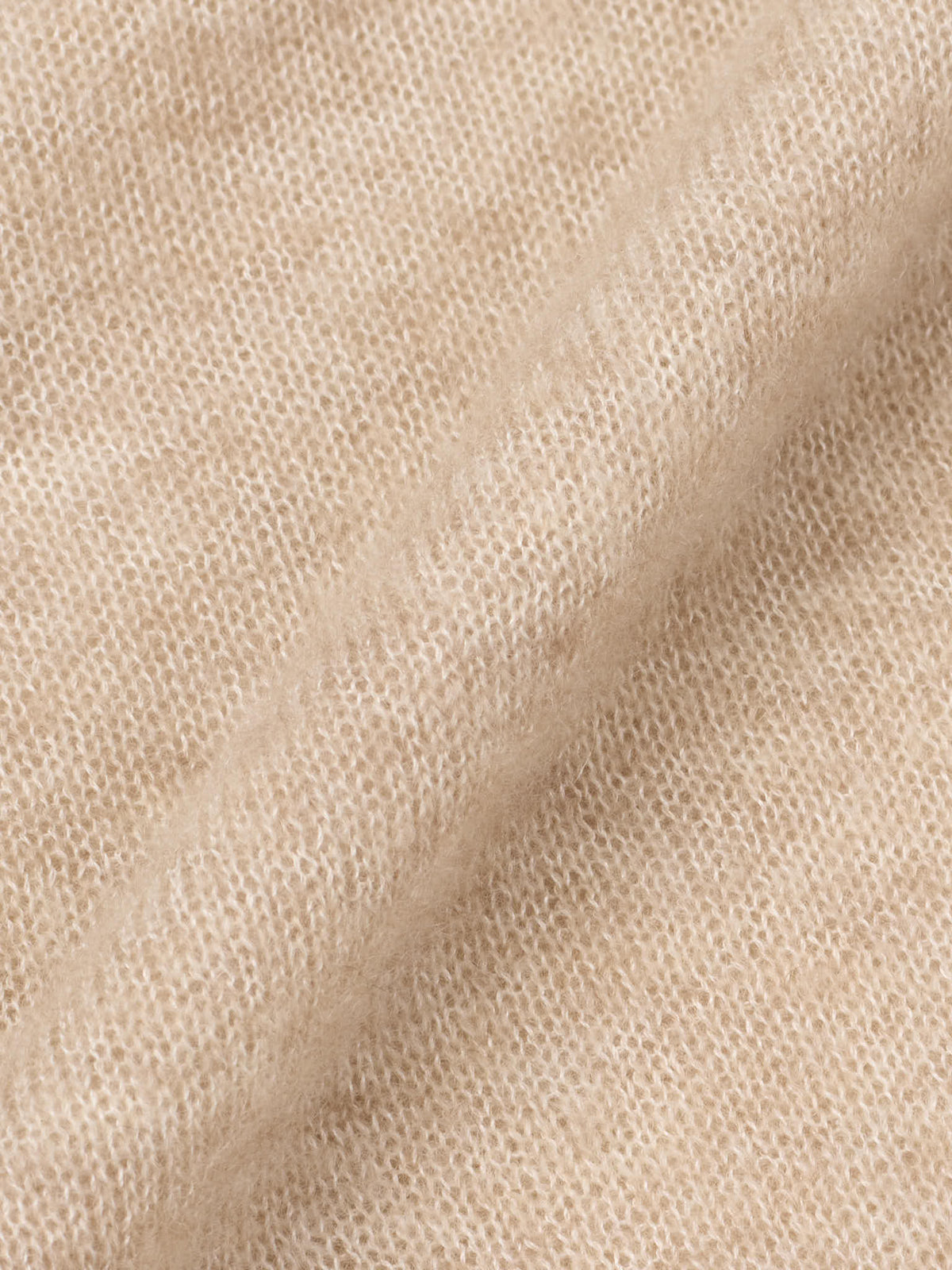 LORO PIANA Beige Cashmere-Silk Sweater NEW
