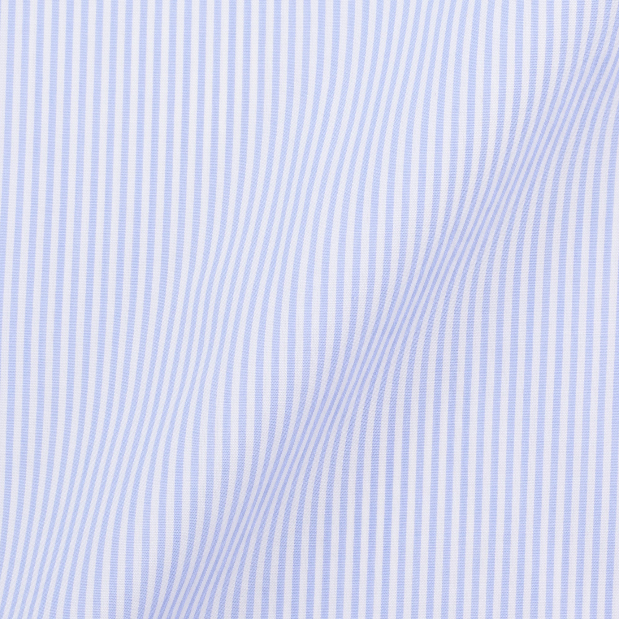 LUIGI BORRELLI Royal Collection L.B.R.C. Blue Striped Cotton Dress Shirt EU 40 US 15.75 Slim