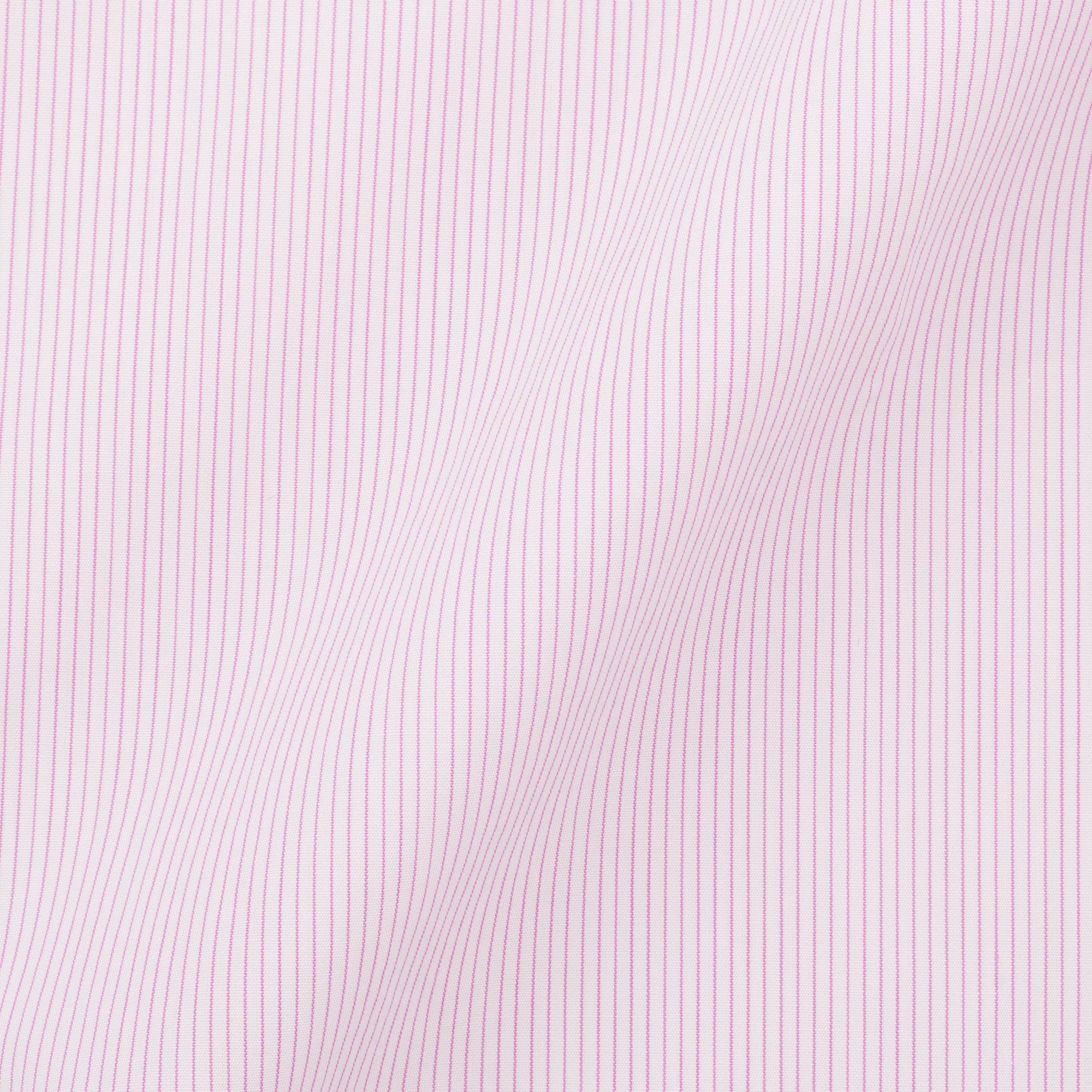 LUIGI BORRELLI Royal Collection L.B.R.C. Pink Striped Cotton Dress Shirt EU 40 US 15.75