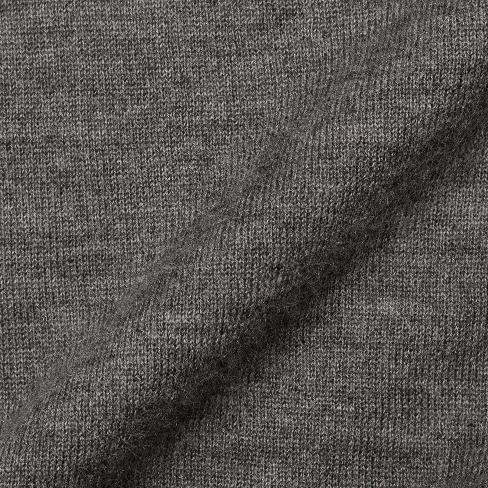 MALO Gray Cashmere Ribbed Turtleneck Sweater EU 52 US L
